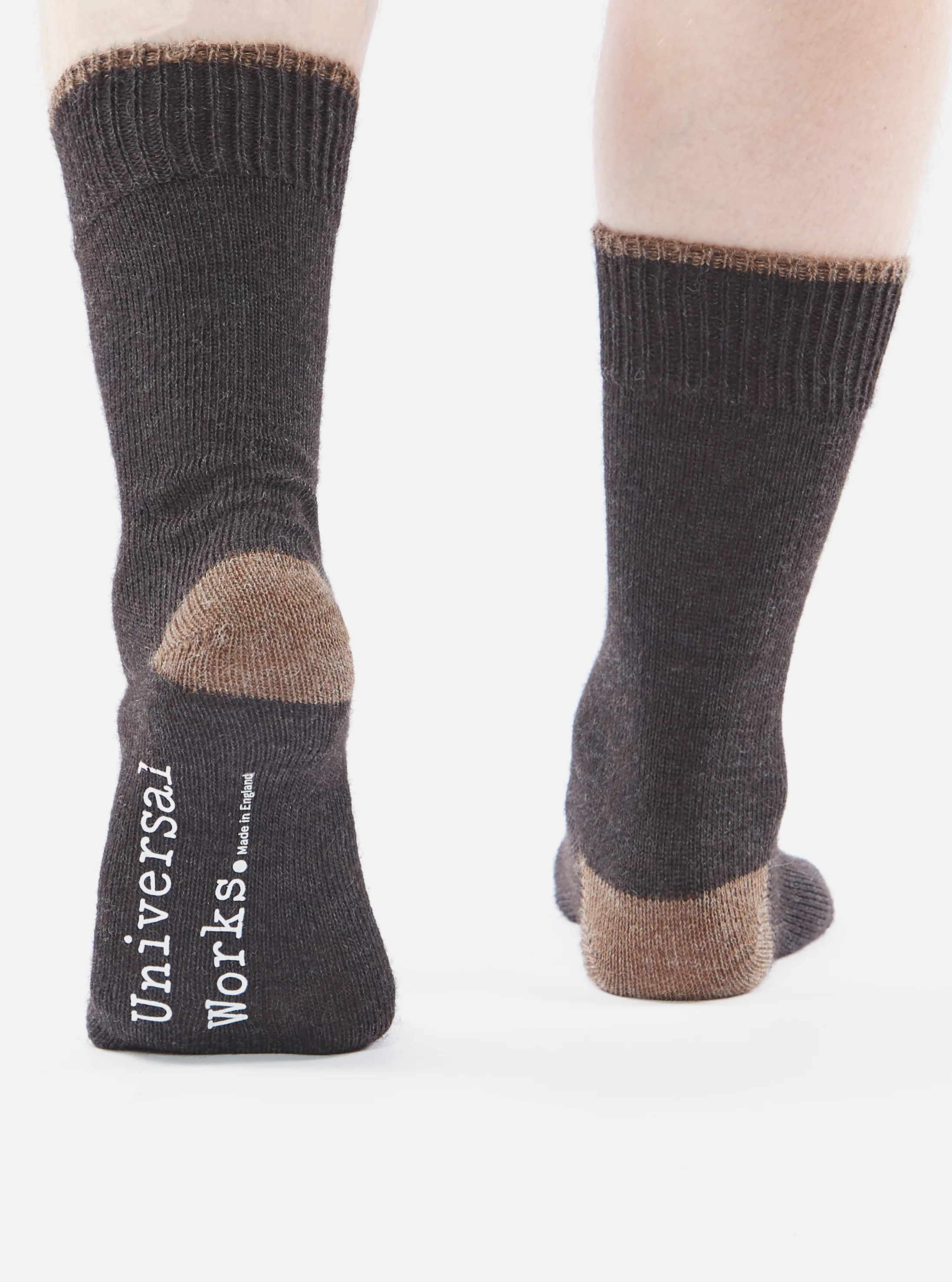 Charcoal Alpaca Wool Alpaca Sock - Image 5