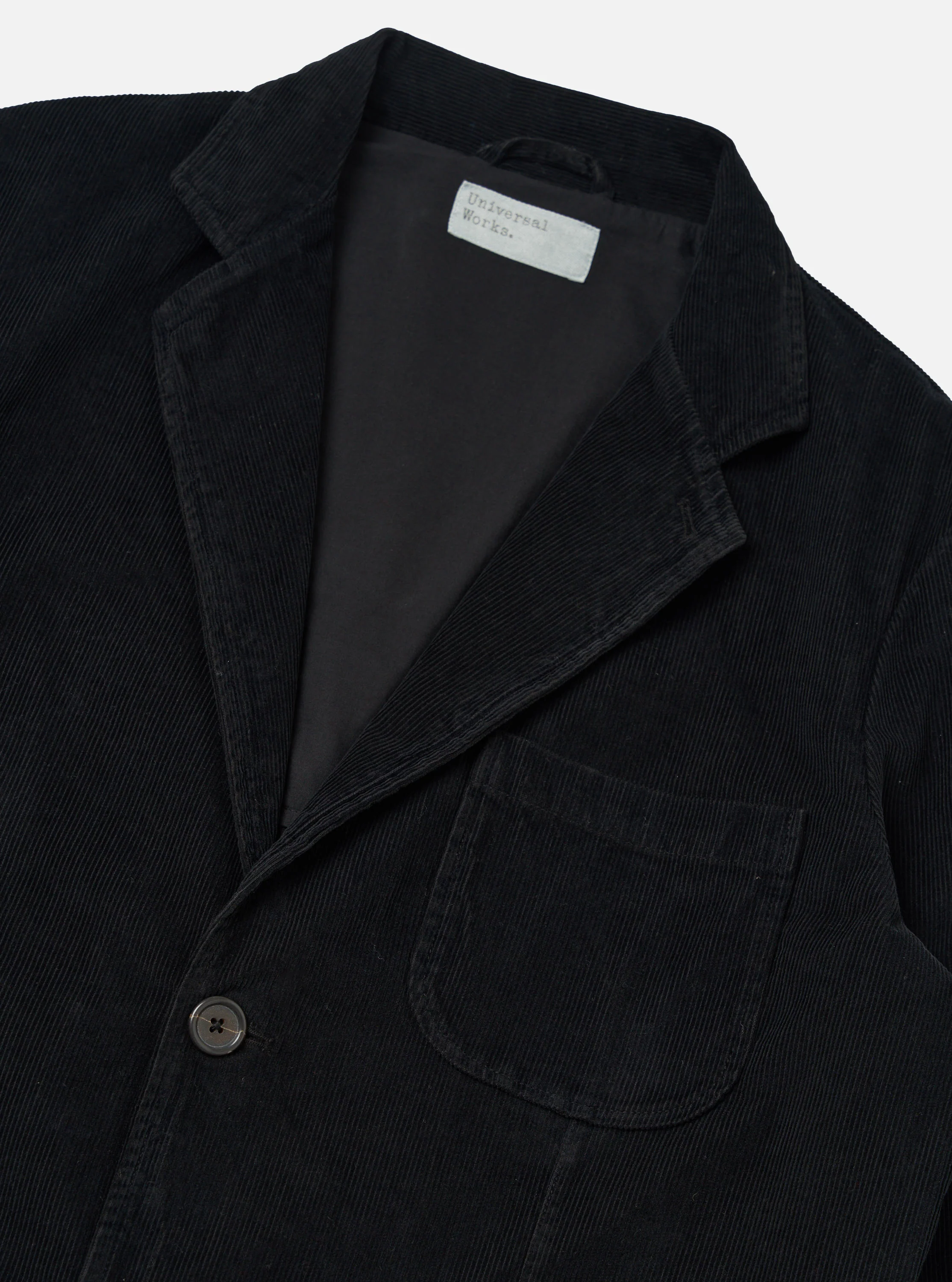 Black Cat Cord Two Button Jacket - Image 6