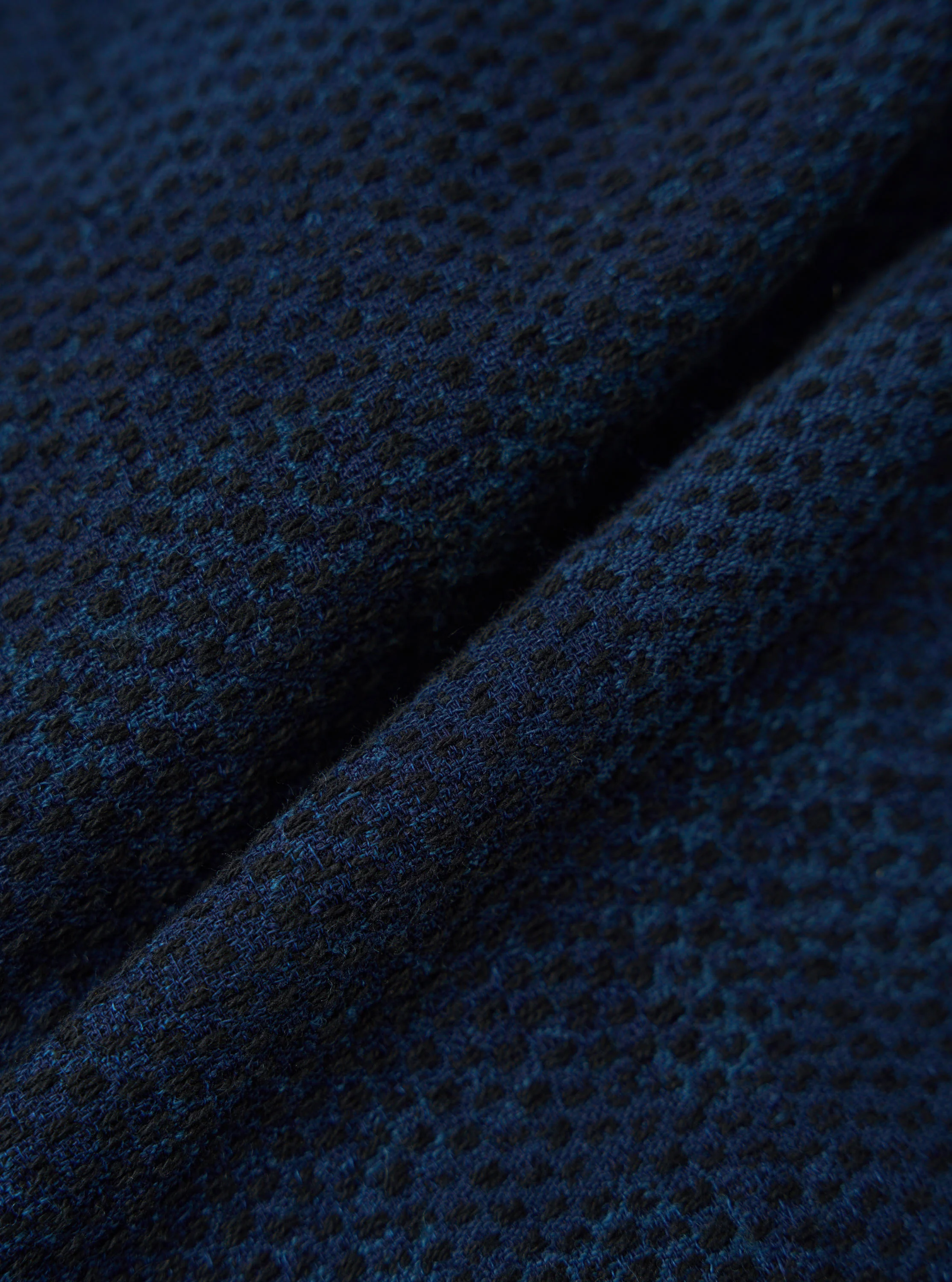 Black/Indigo Denim Camo Cabin Jacket - Image 4