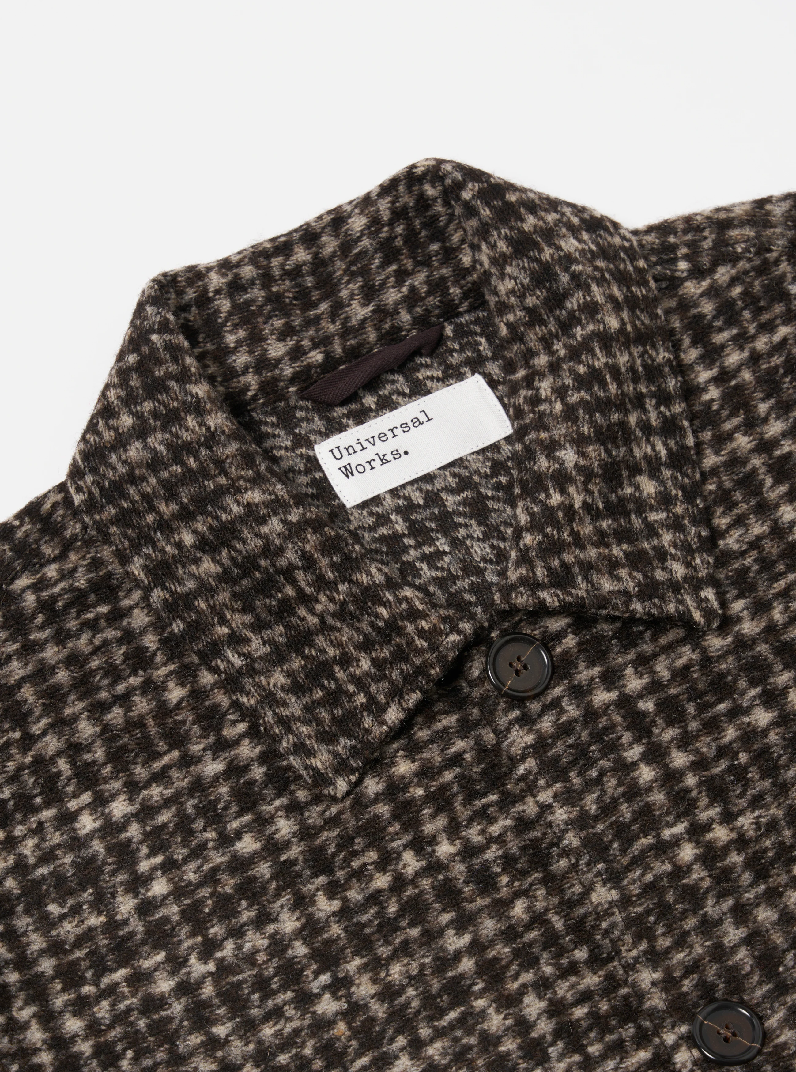 Brown Jacquard Knit Rams Jacket - Image 6