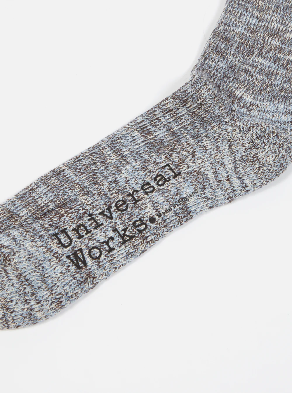 Cornish Blue Cotton Everyday Stripe Sock - Image 8