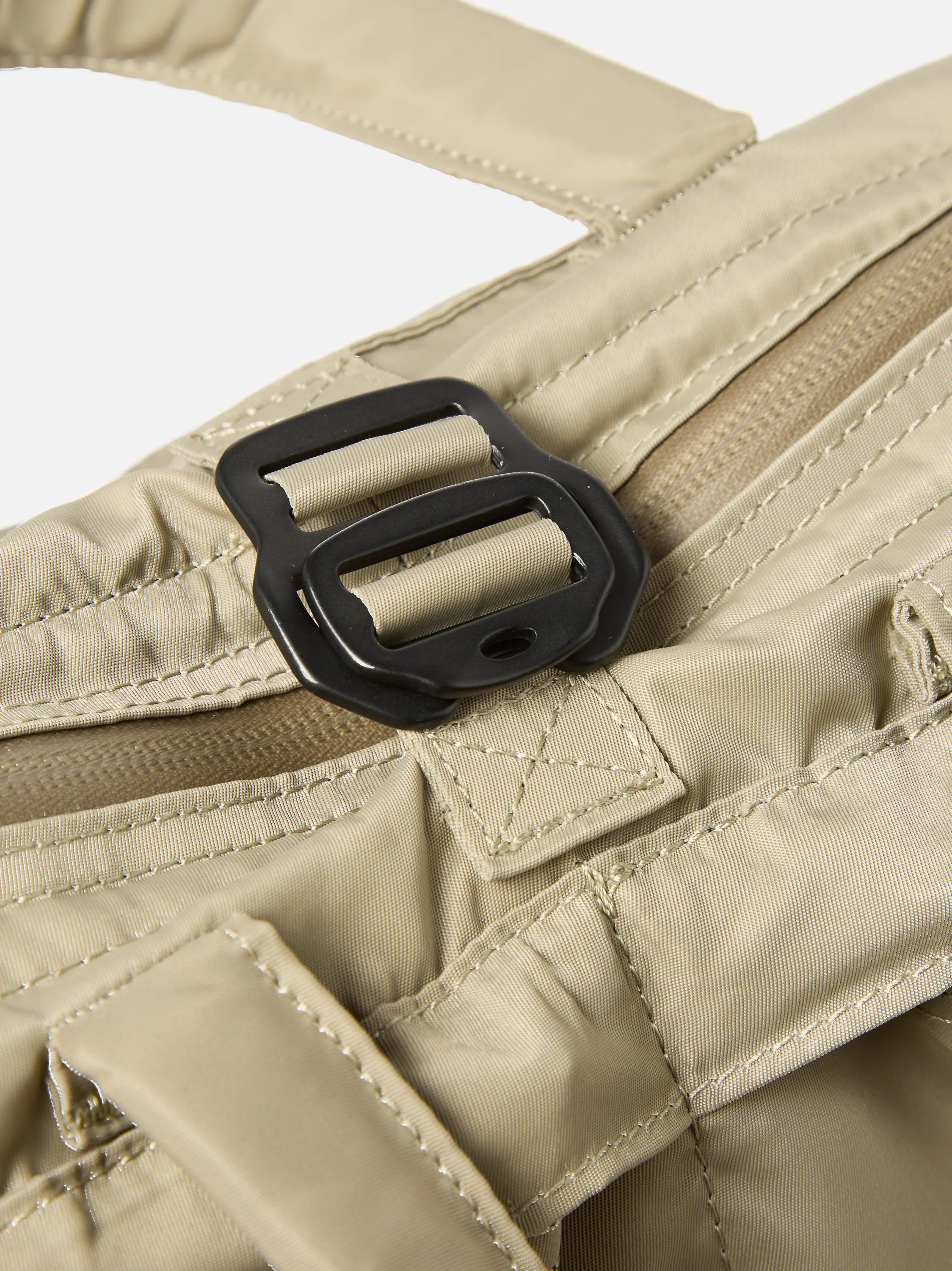 F/CE.® Sage Green Recycled Twill 3-Way Helmet Bag - Image 8