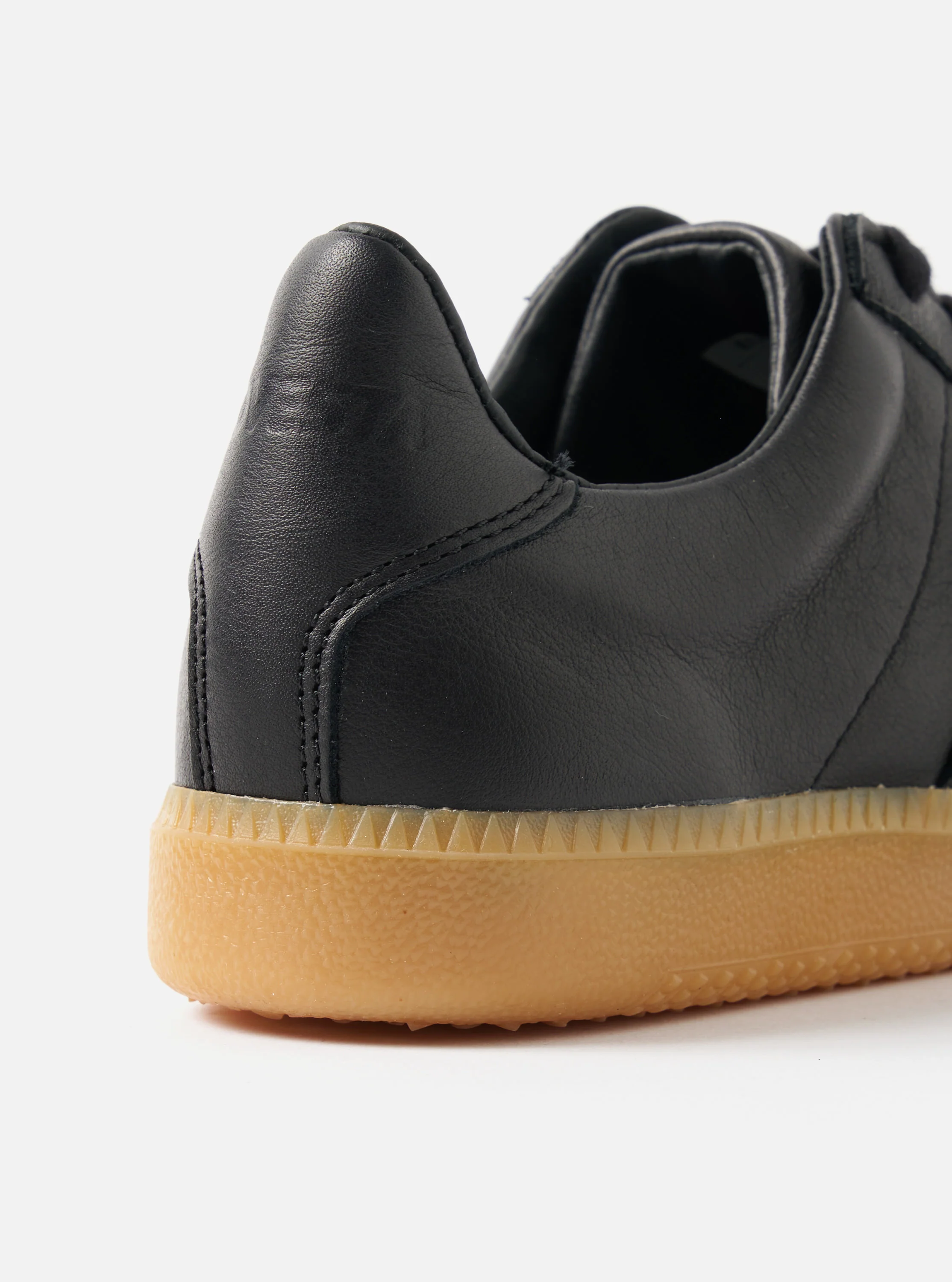 Novesta for Universal Works Black Leather German Army Trainer - Image 5
