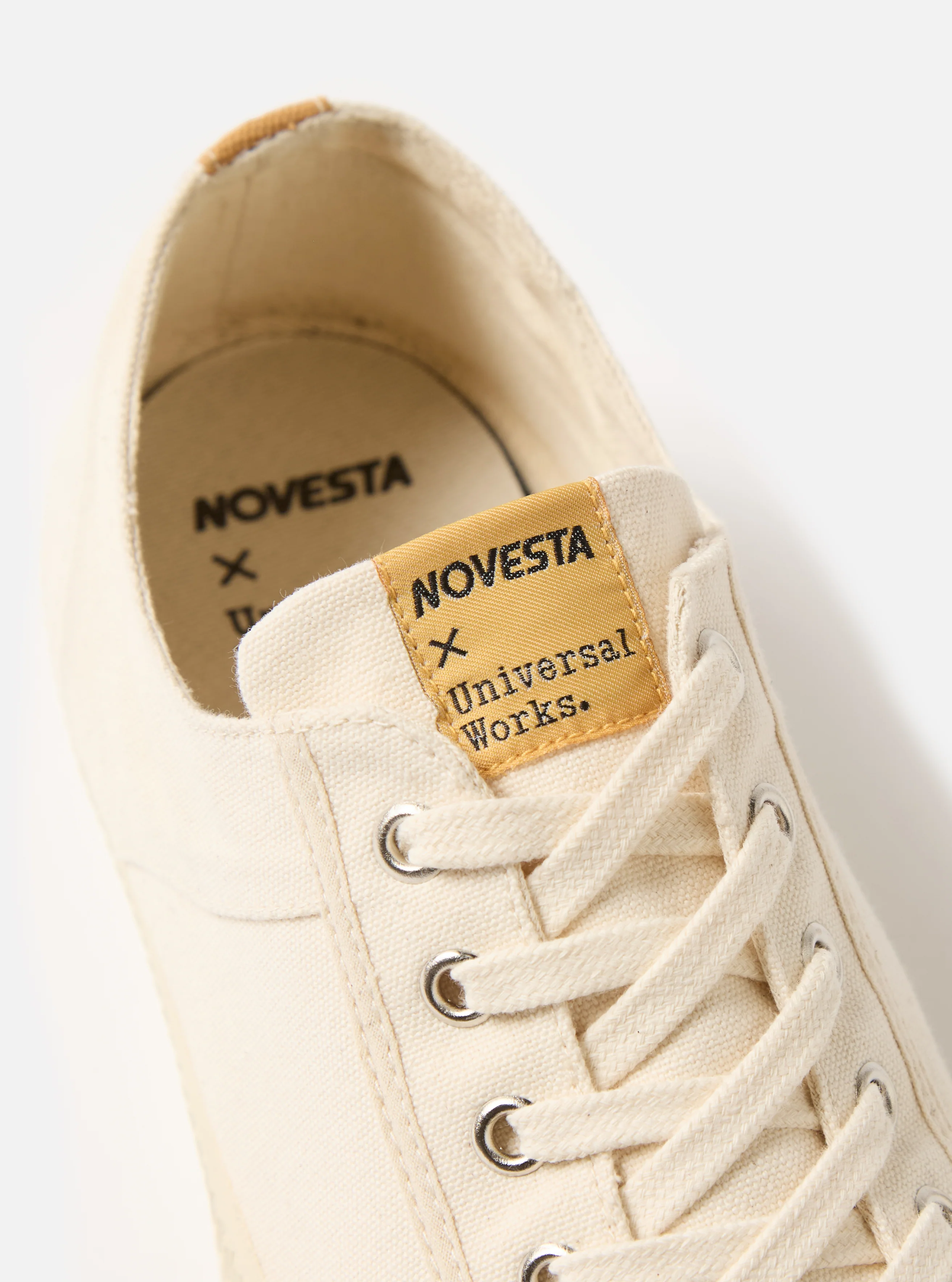 Novesta for Universal Works Ecru Canvas Star Master - Image 3