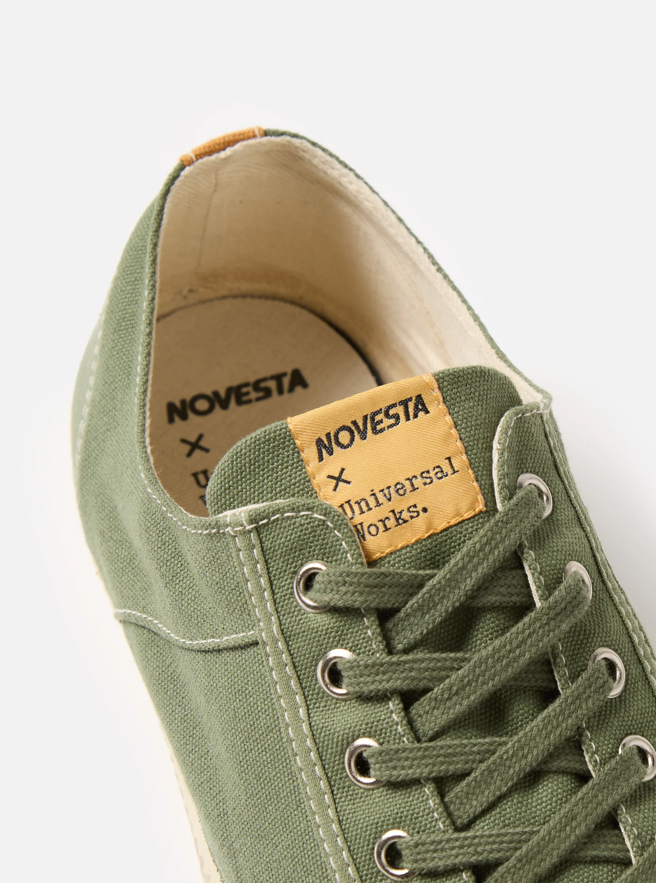 Novesta for Universal Works Olive Canvas Star Master - Image 3