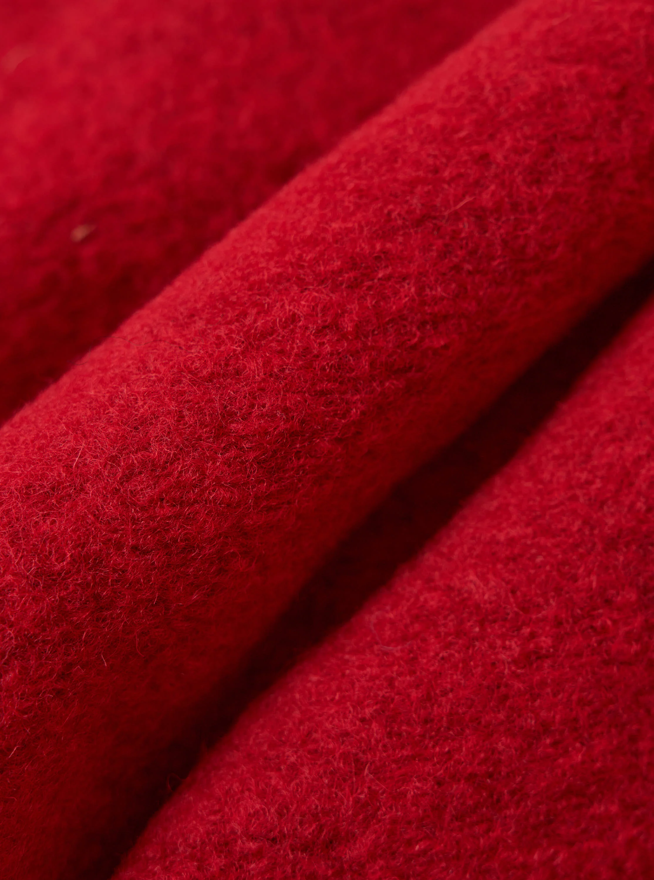 Red Wool Fleece Rams Jacket - Image 4