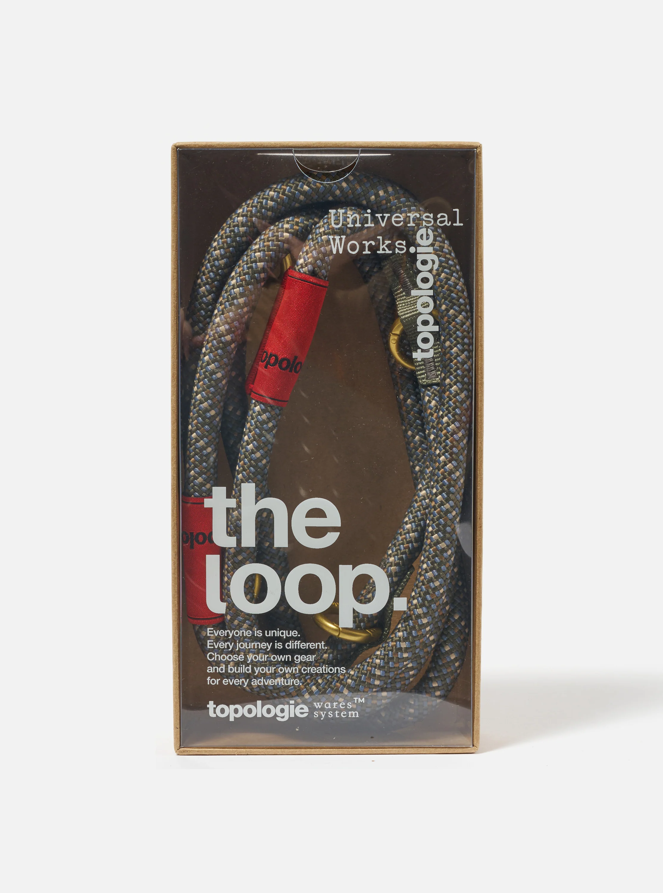 Topologie x Universal Works Olive Hitch UW Rope 10mm Rope Loop - Image 4