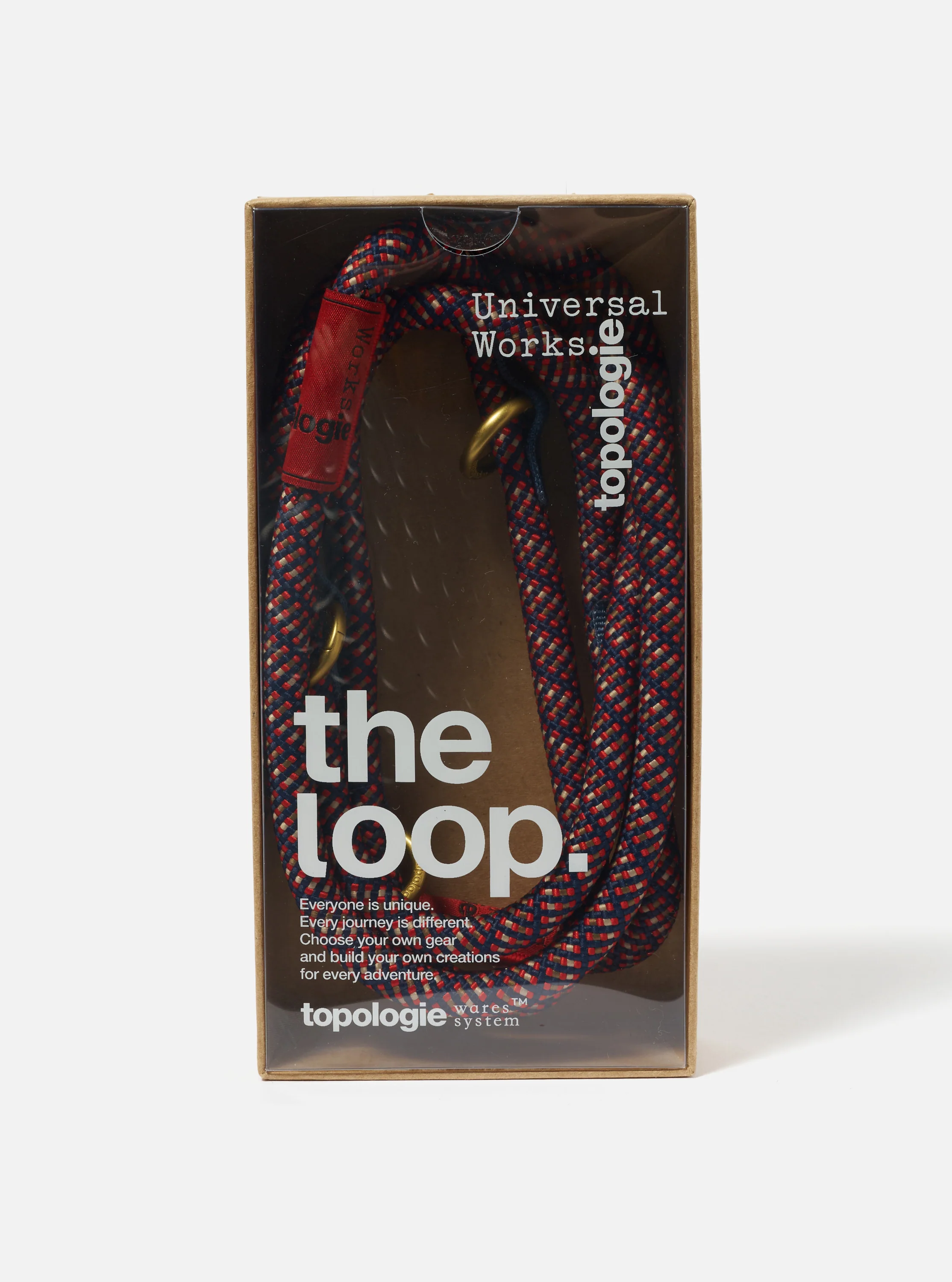Topologie x Universal Works Red Hitch UW Rope 10mm Rope Loop - Image 4