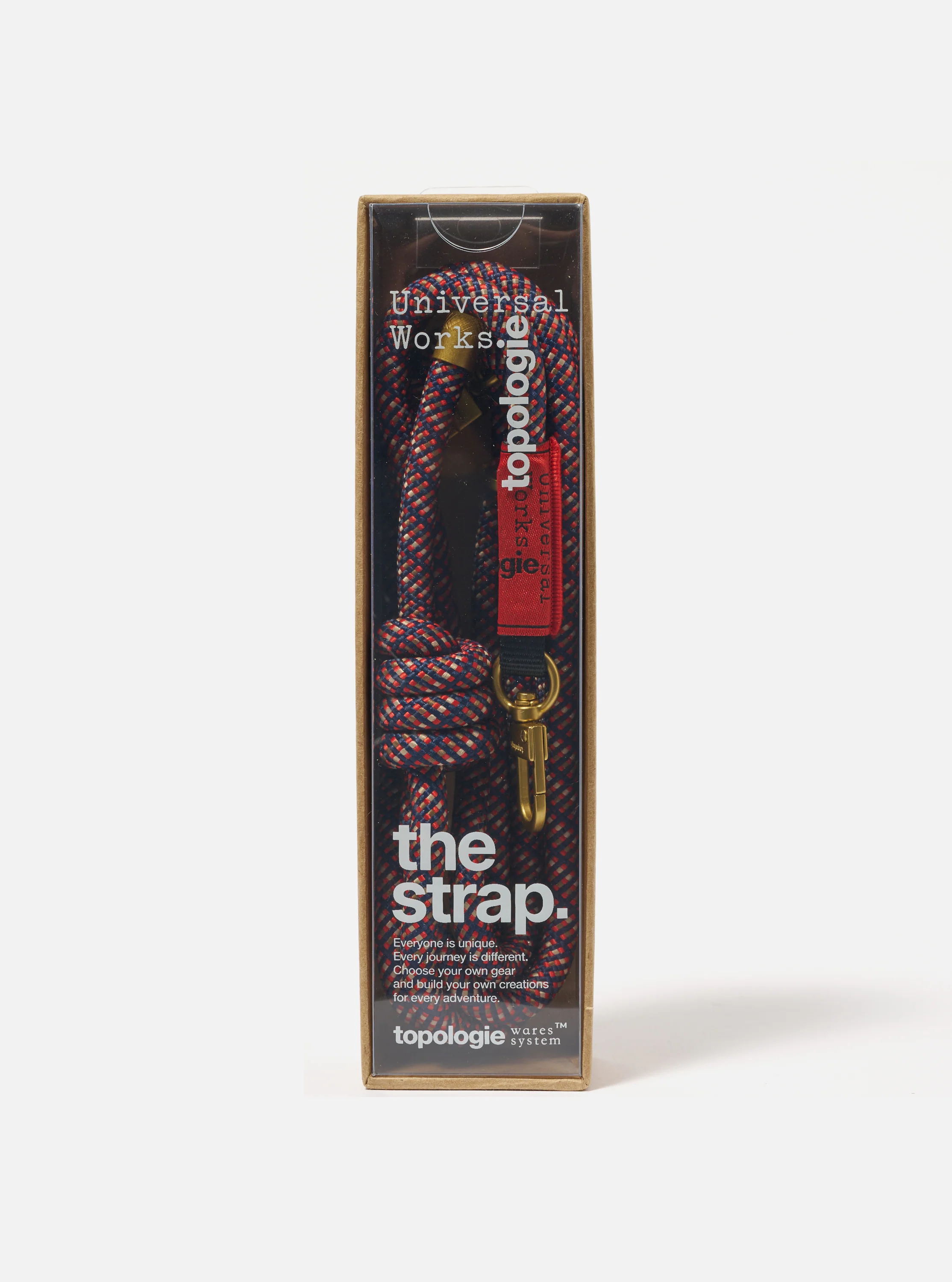 Topologie x Universal Works Red Hitch UW Rope 8mm Rope Strap - Image 5