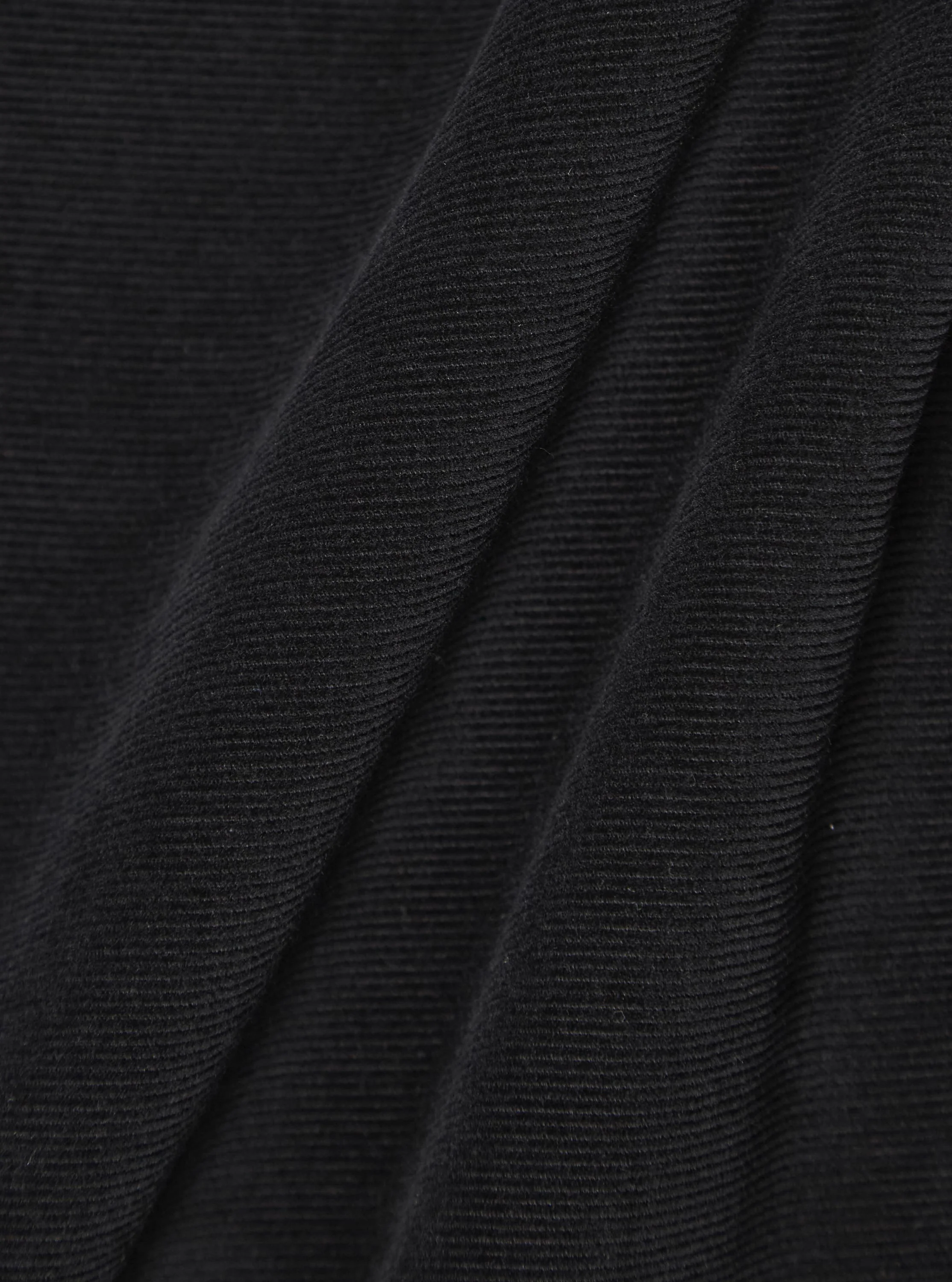 Black Fine Cord Bakers Overshirt - Image 4