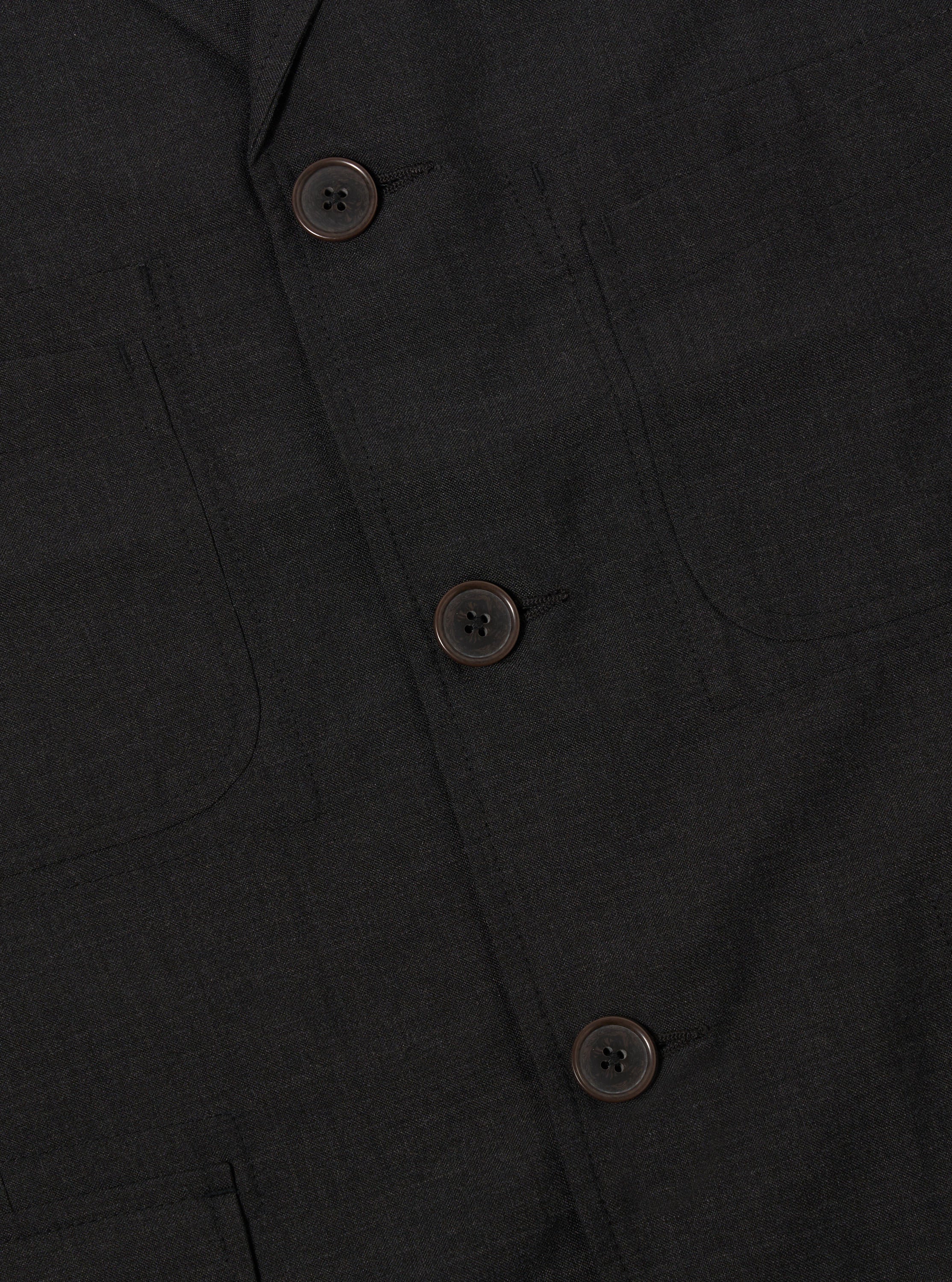 Charcoal Tropical Suiting Barra Jacket - Image 5