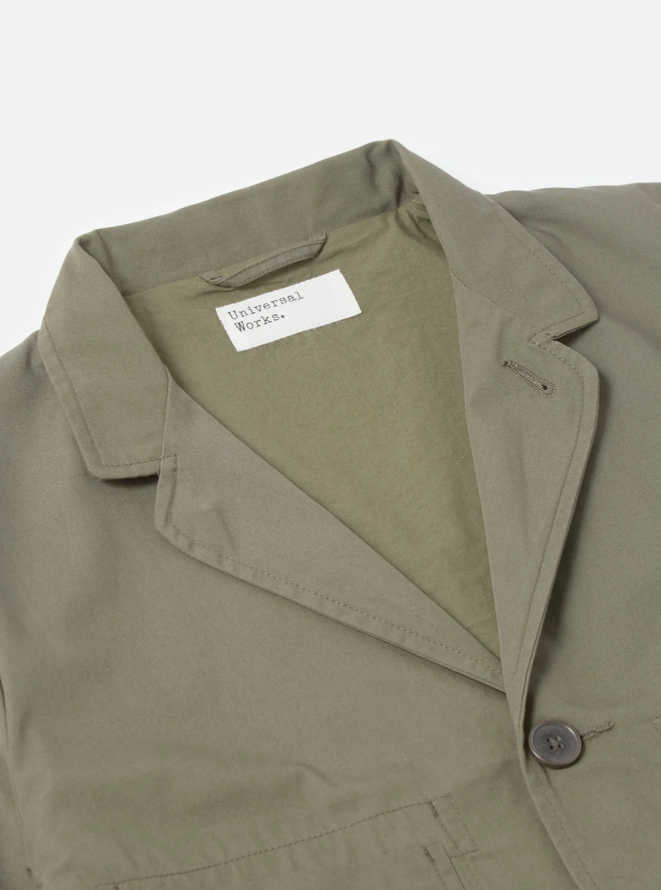 Khaki Diamond Twill Barra Jacket - Image 4