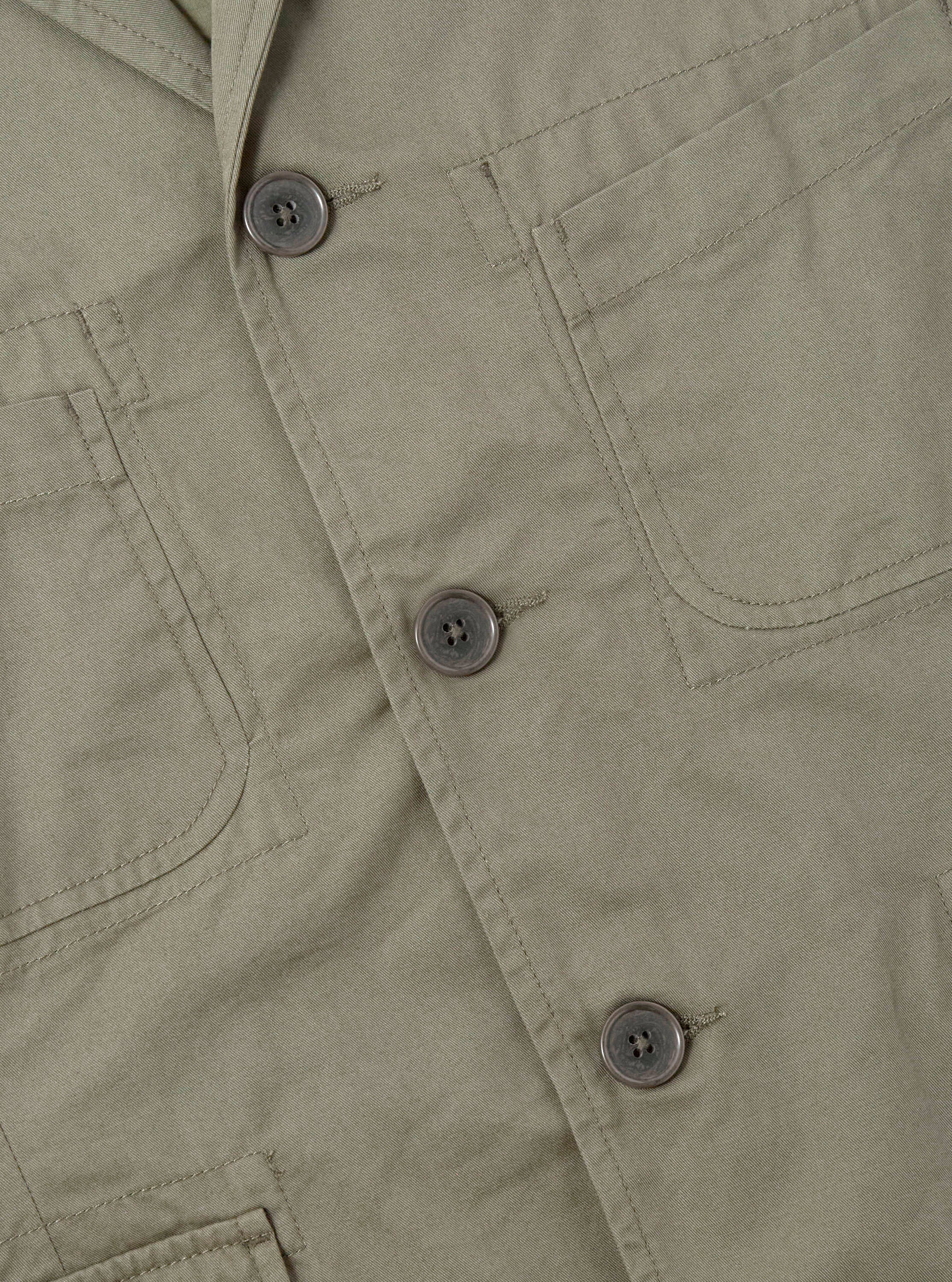 Khaki Diamond Twill Barra Jacket - Image 6