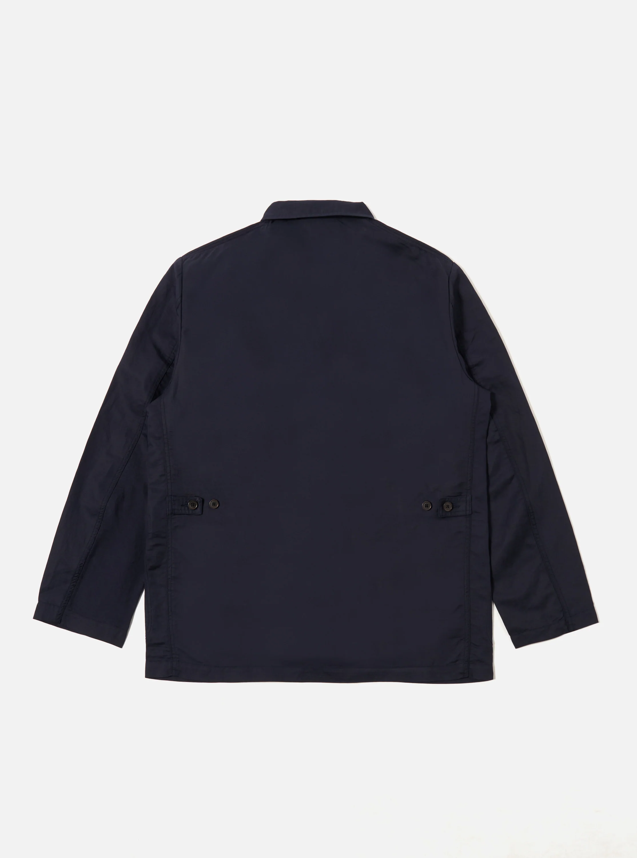 Navy Linen Cotton Barra Jacket - Image 3