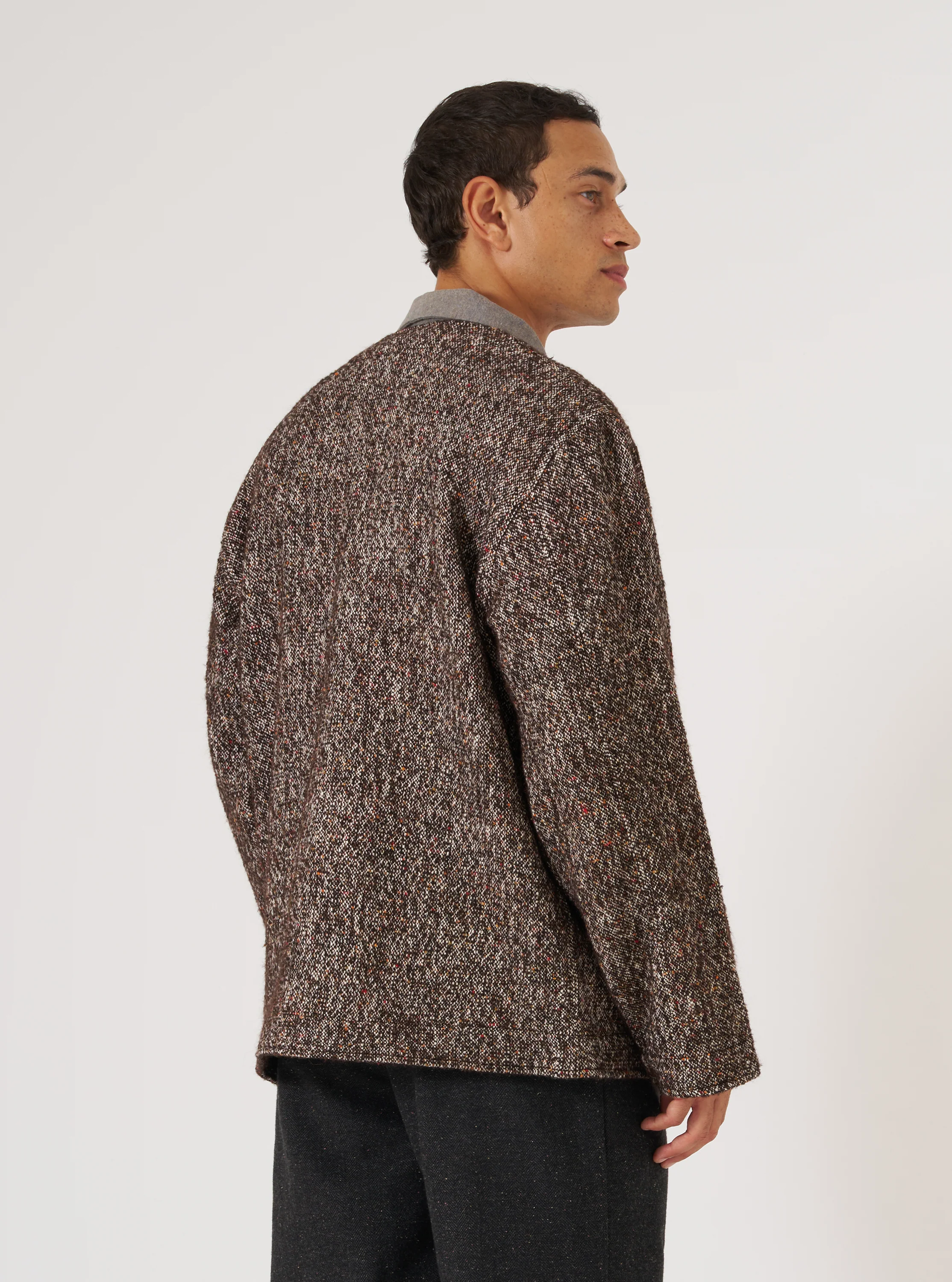 Brown Sedona Tweed Cabin Jacket - Image 3