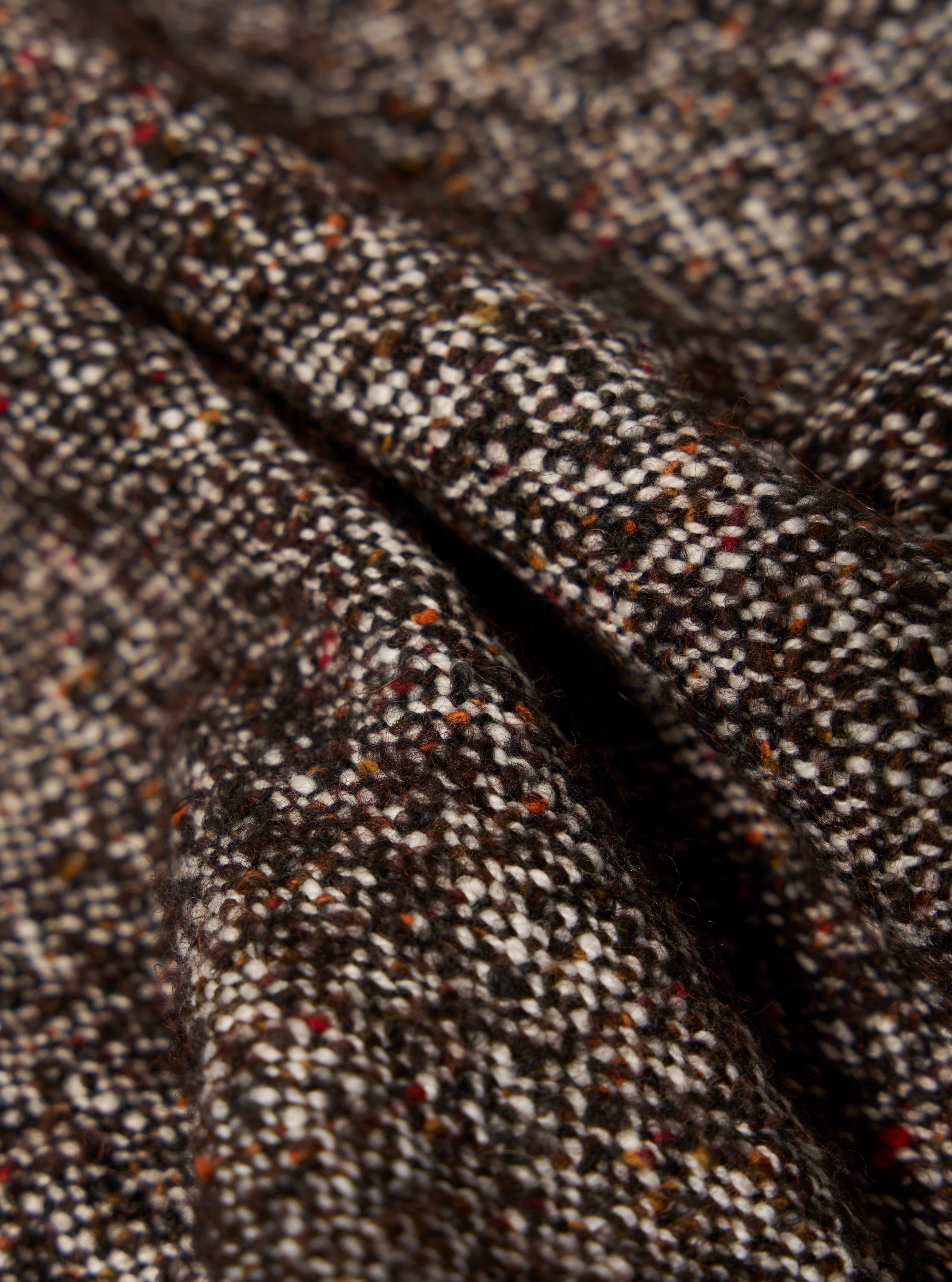 Brown Sedona Tweed Cabin Jacket - Image 4