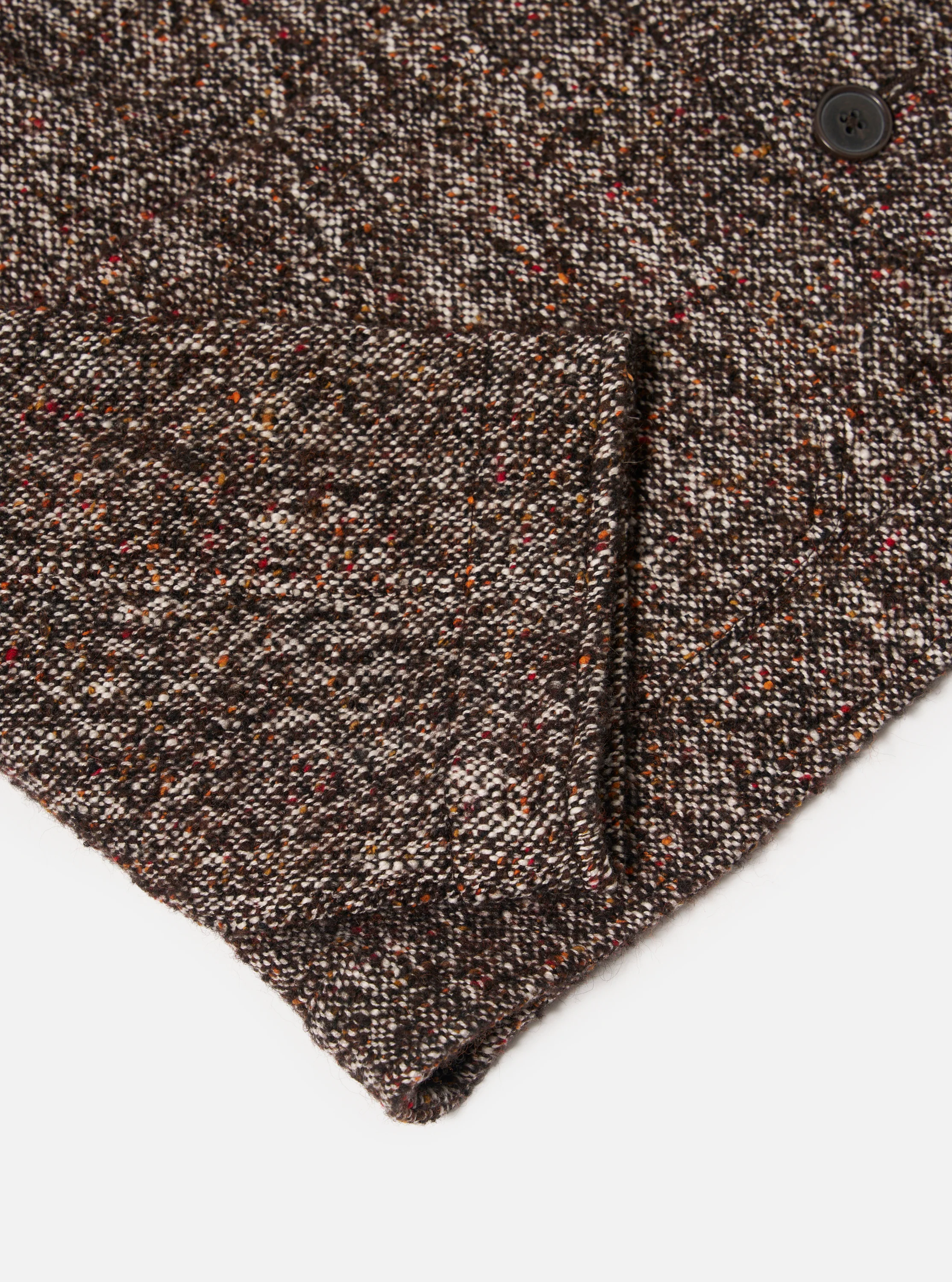 Brown Sedona Tweed Cabin Jacket - Image 9