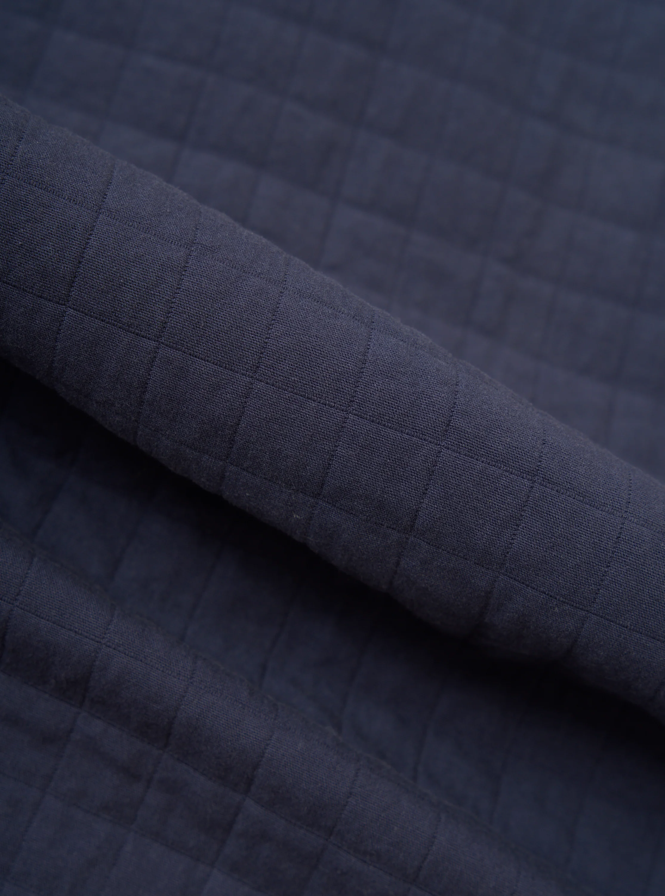 Navy Rahim Cotton Cabin Jacket - Image 4