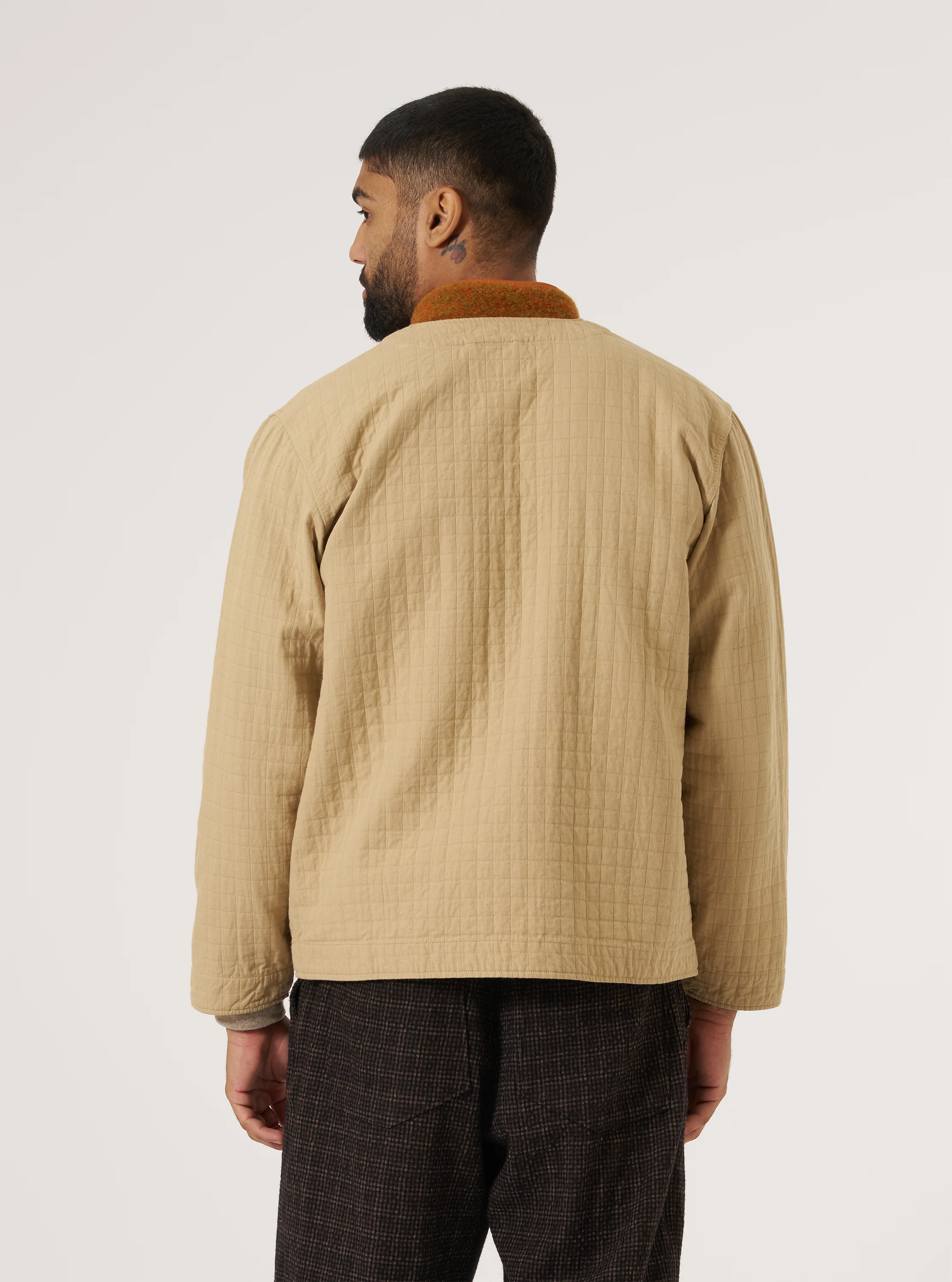 Sand Rahim Cotton Cabin Jacket - Image 3