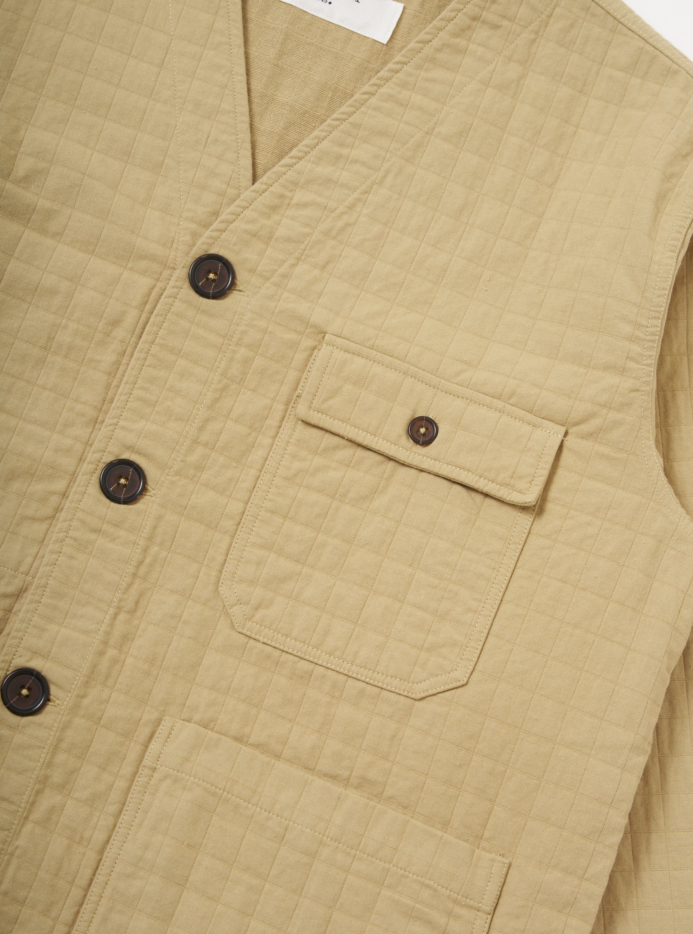 Sand Rahim Cotton Cabin Jacket - Image 7