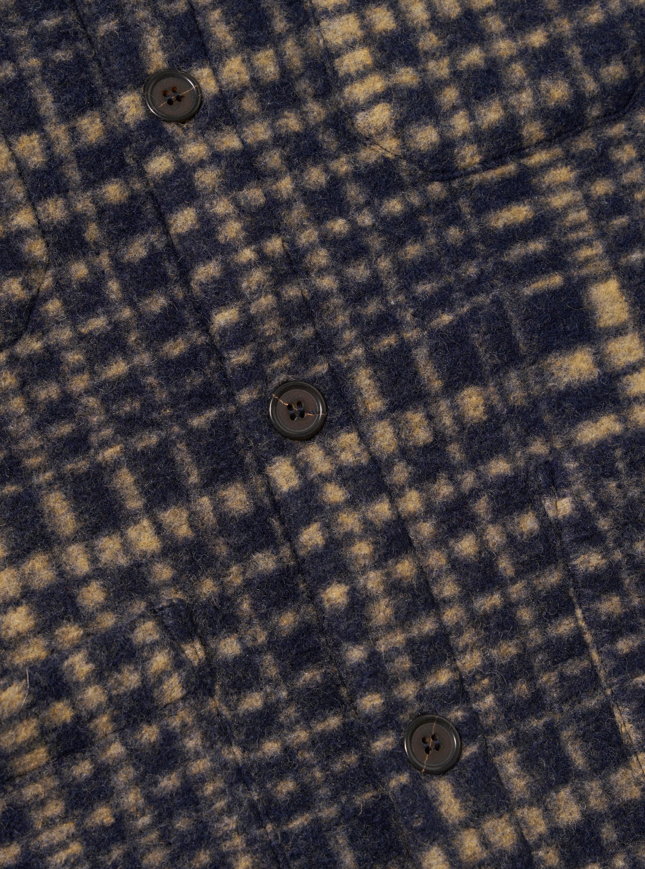 Navy Telepass Fleece Cardigan - Image 8