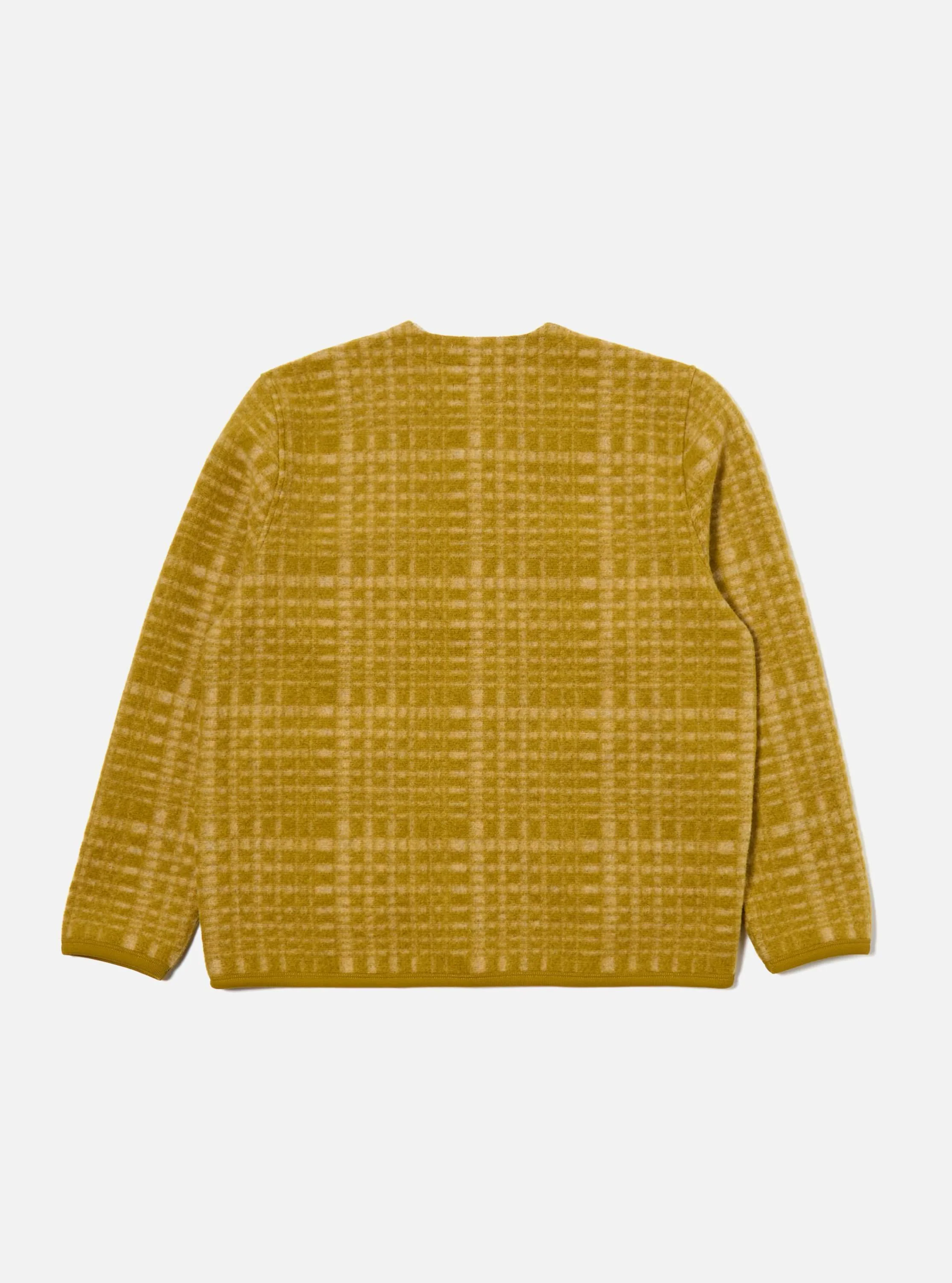 Yellow Telepass Fleece Cardigan - Image 5