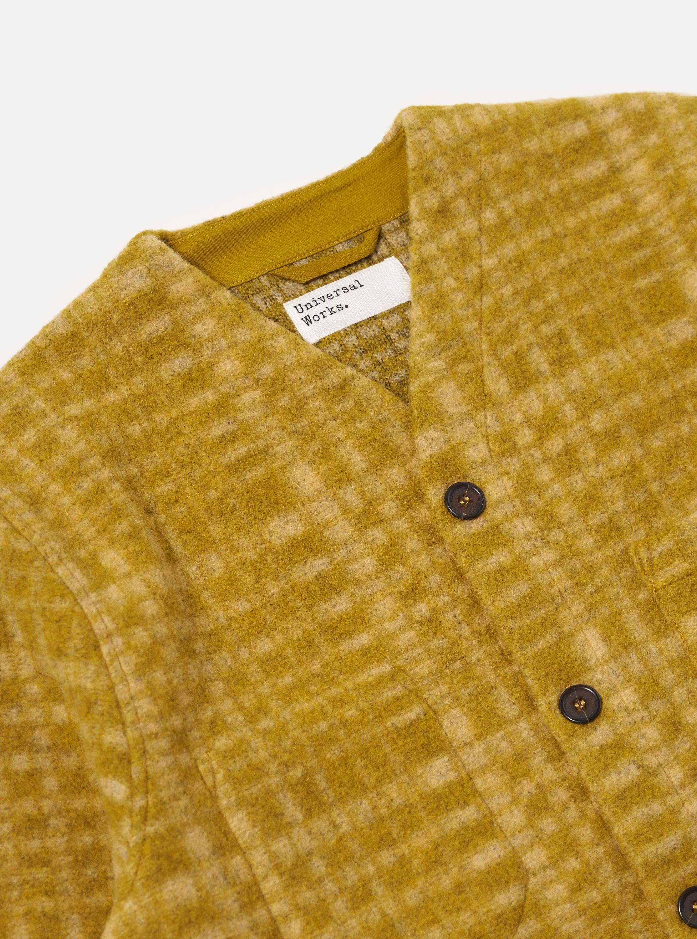 Yellow Telepass Fleece Cardigan - Image 6