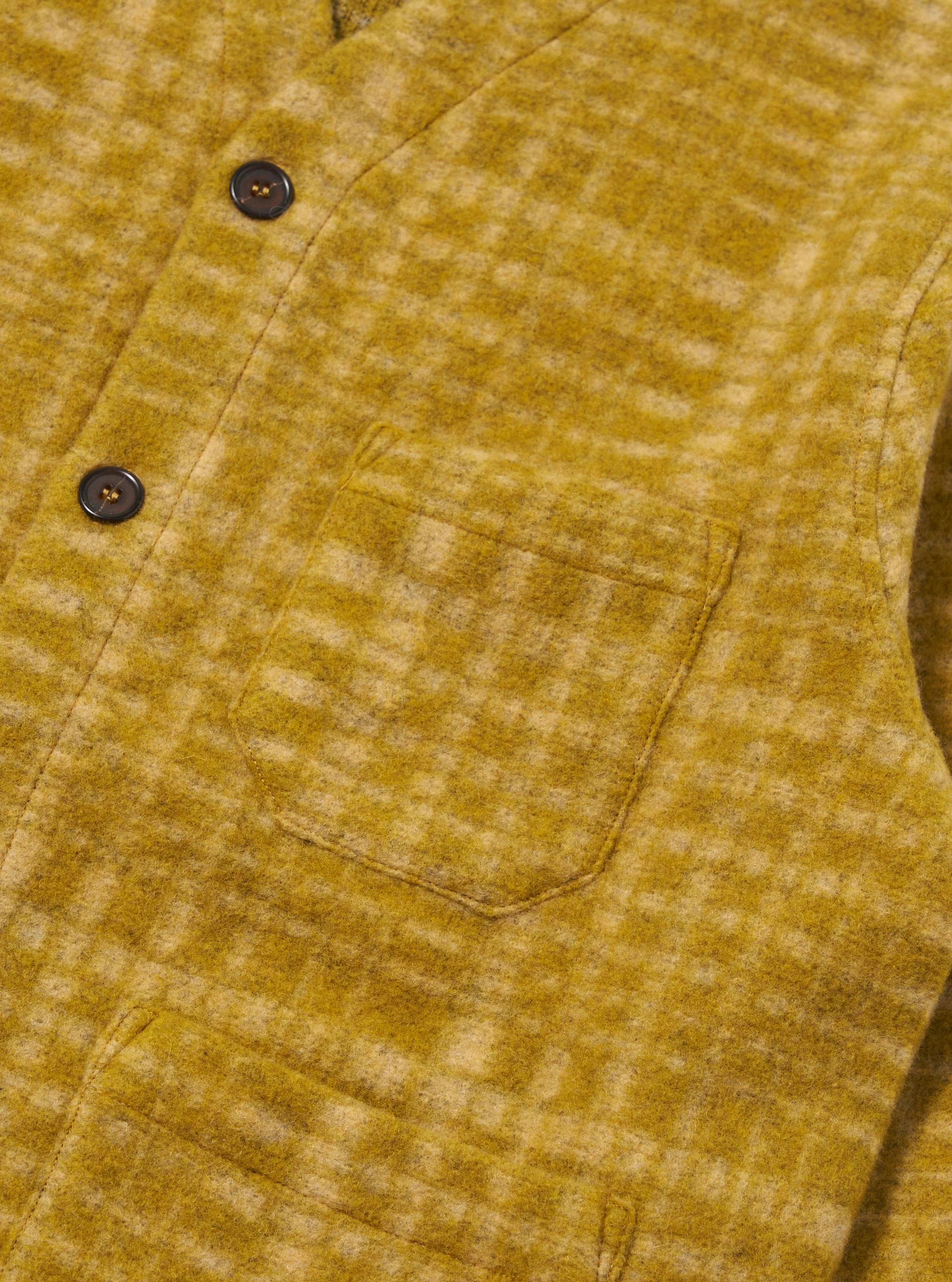 Yellow Telepass Fleece Cardigan - Image 7