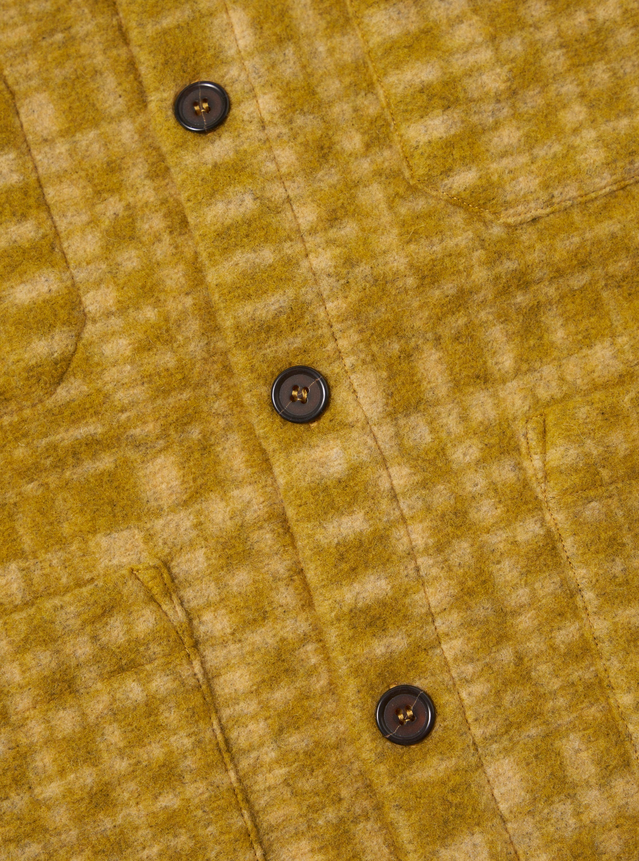 Yellow Telepass Fleece Cardigan - Image 8