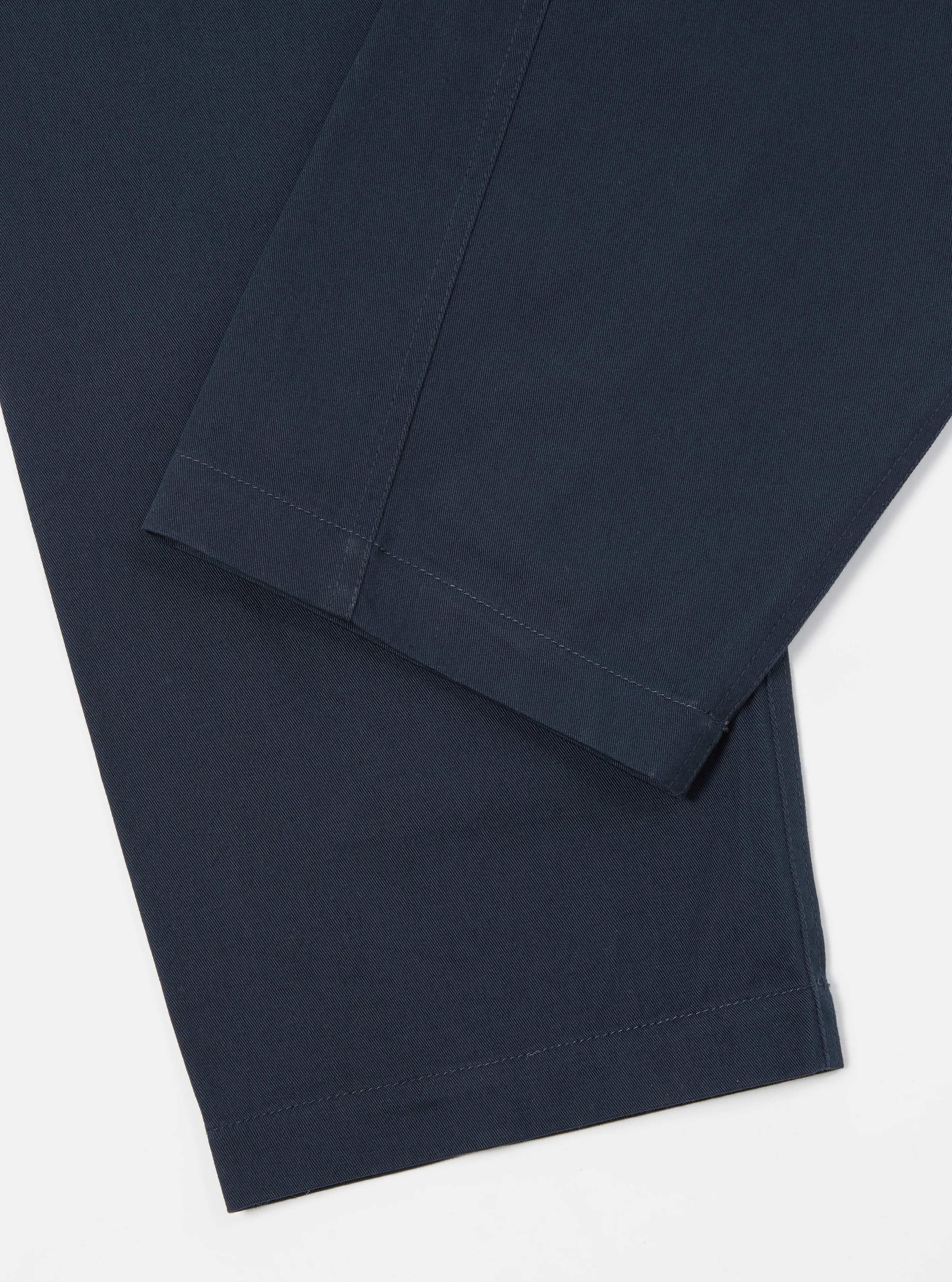Navy Twill Curved Pant - Image 7