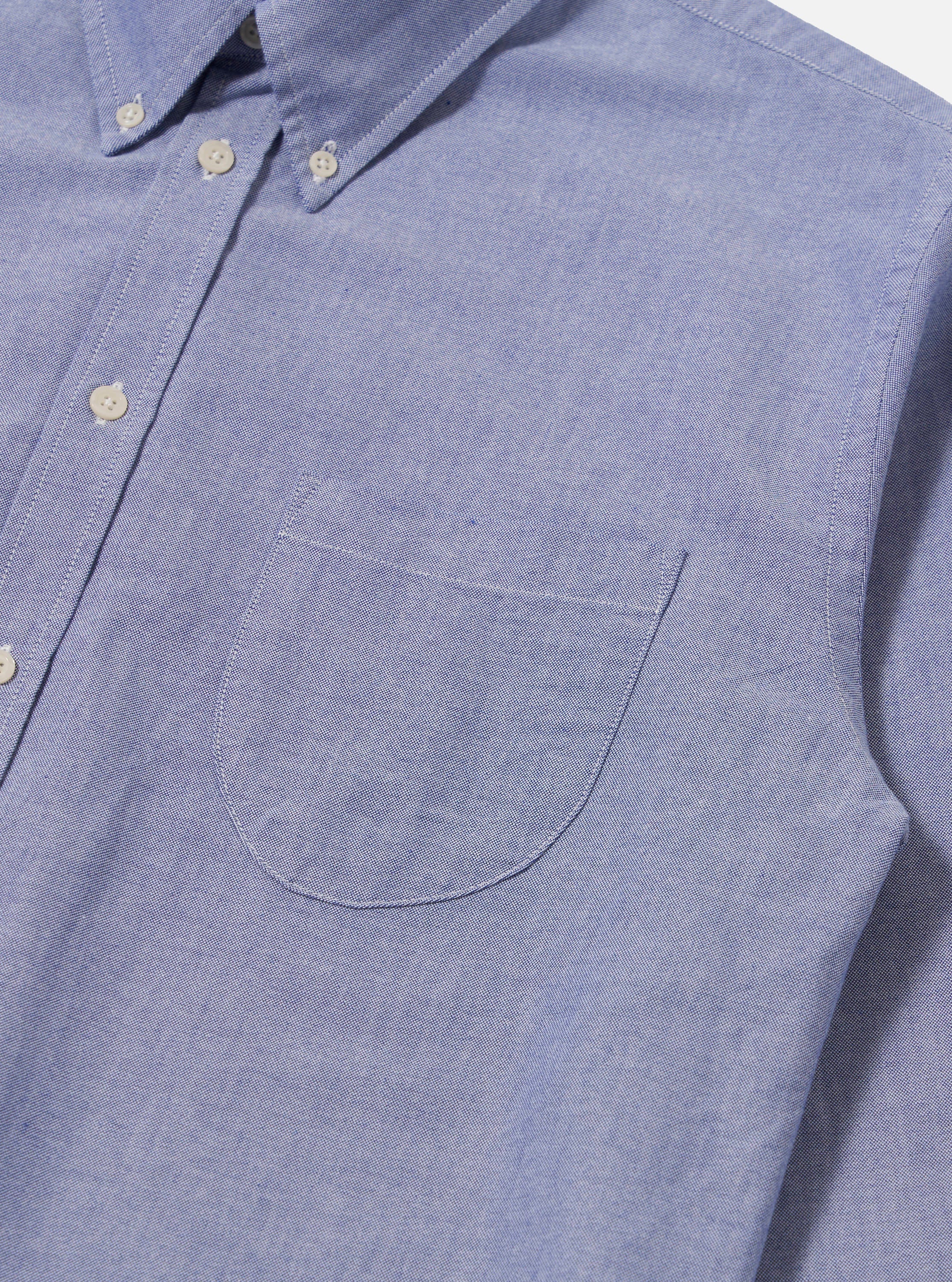 Blue Oxford Daybrook Shirt - Image 7