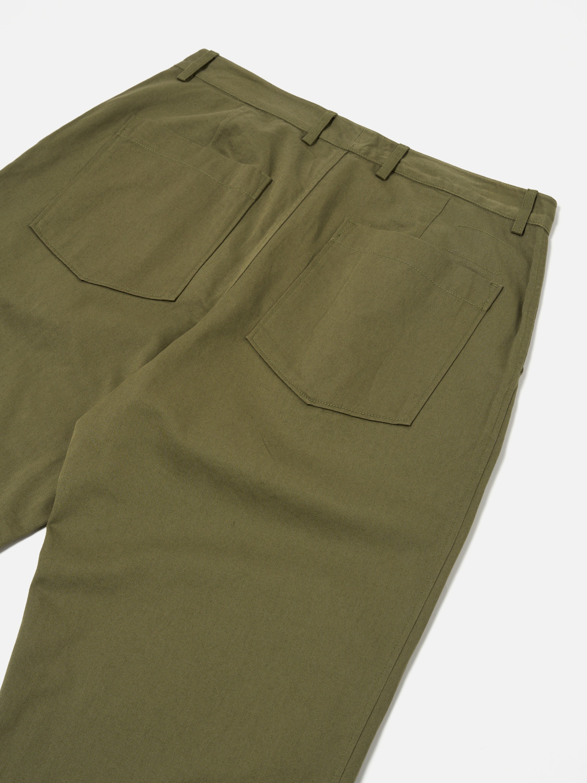 Light Olive Twill Duke Pant - Image 7