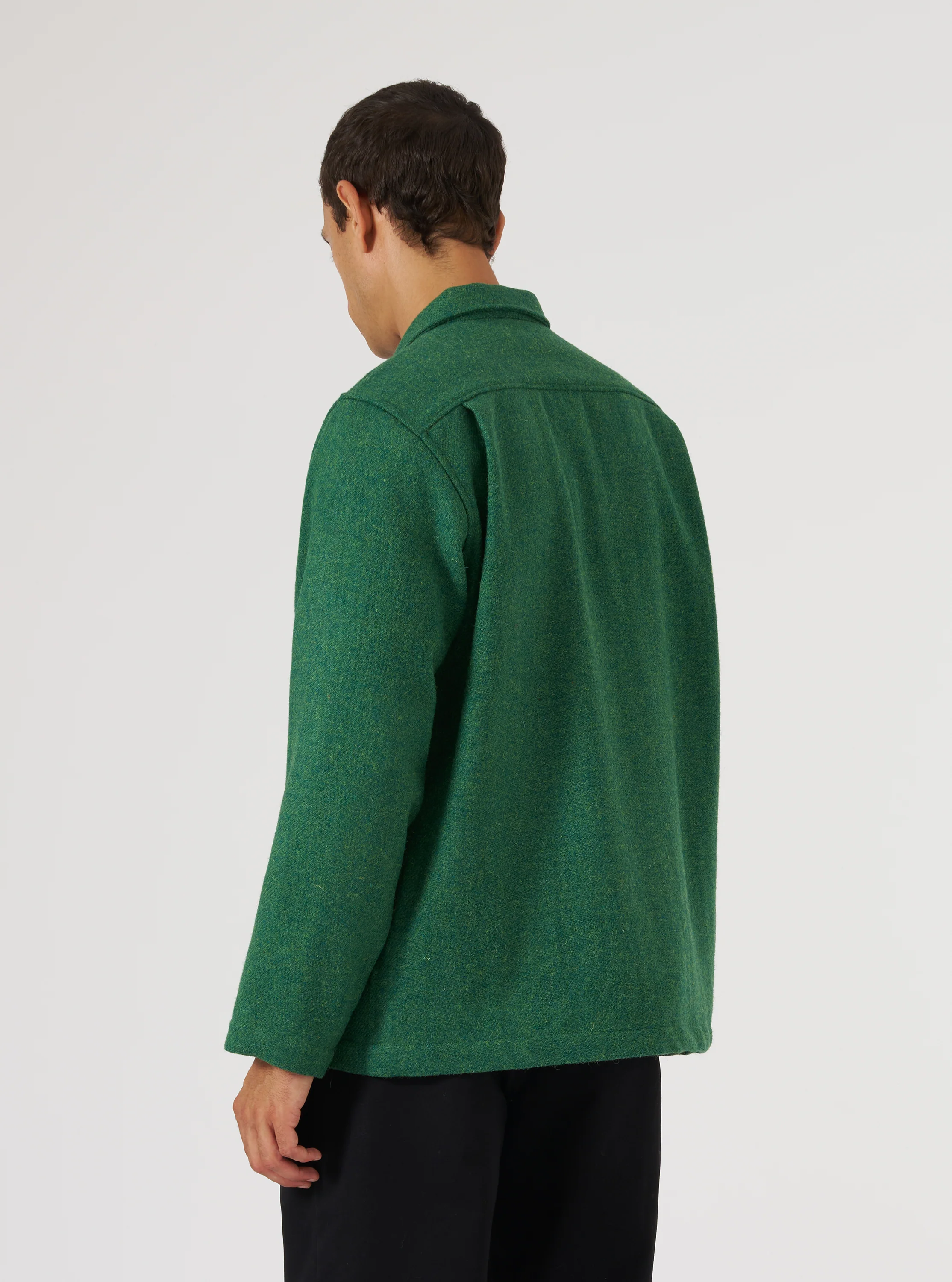 Green Harris Tweed Easy Jacket - Image 3