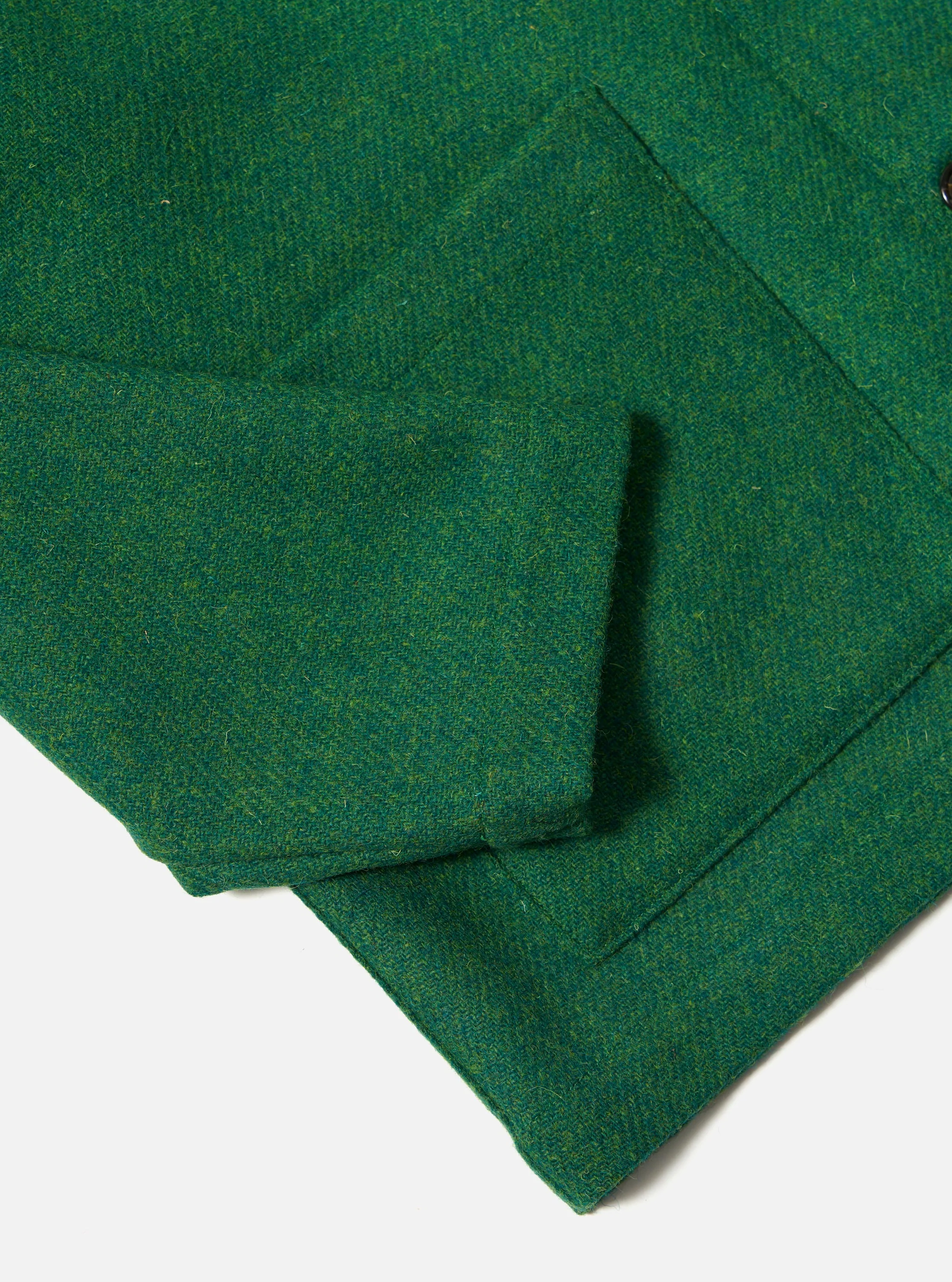 Green Harris Tweed Easy Jacket - Image 8