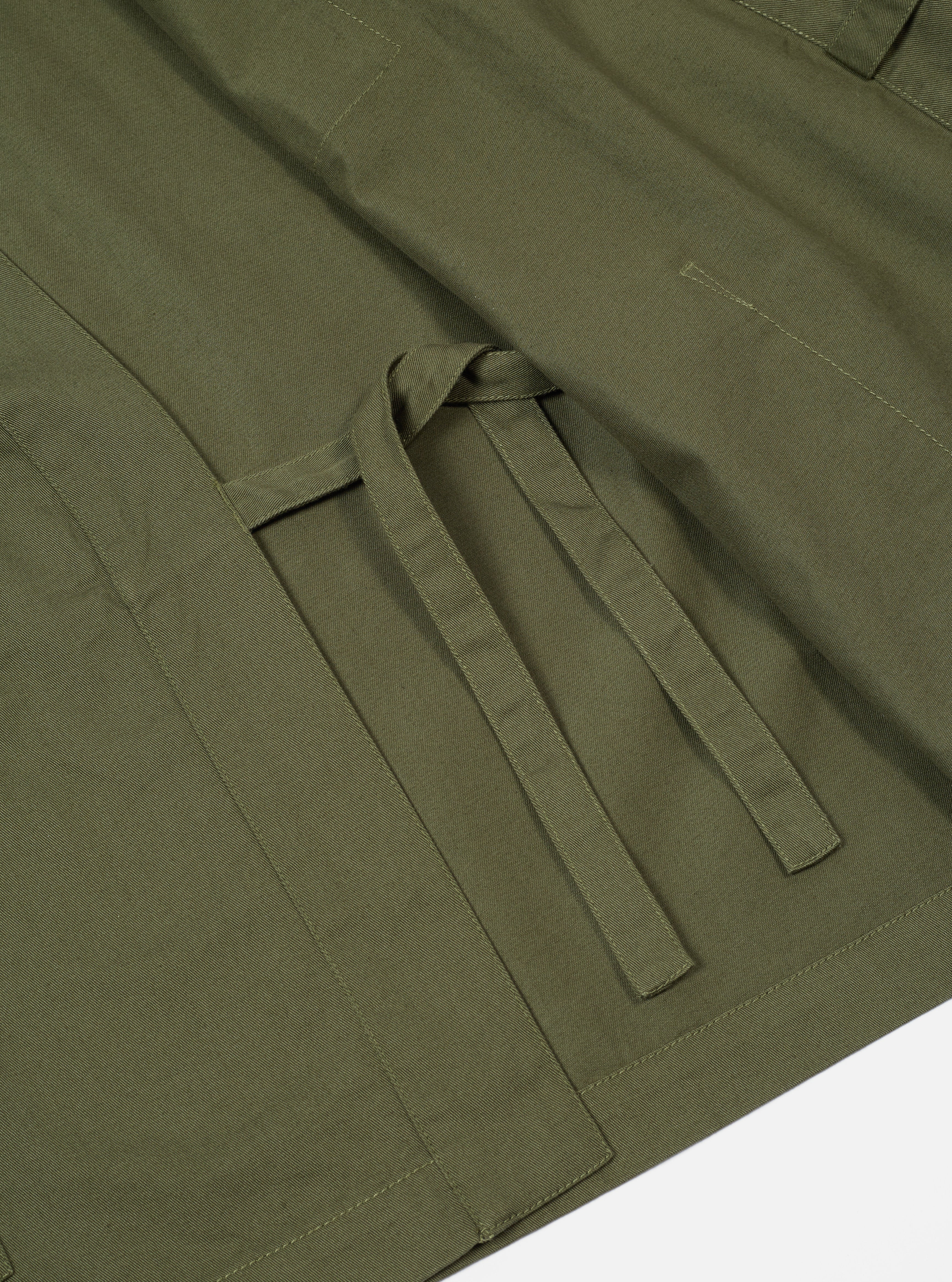 Light Olive Twill Kyoto Work Jacket - Image 7