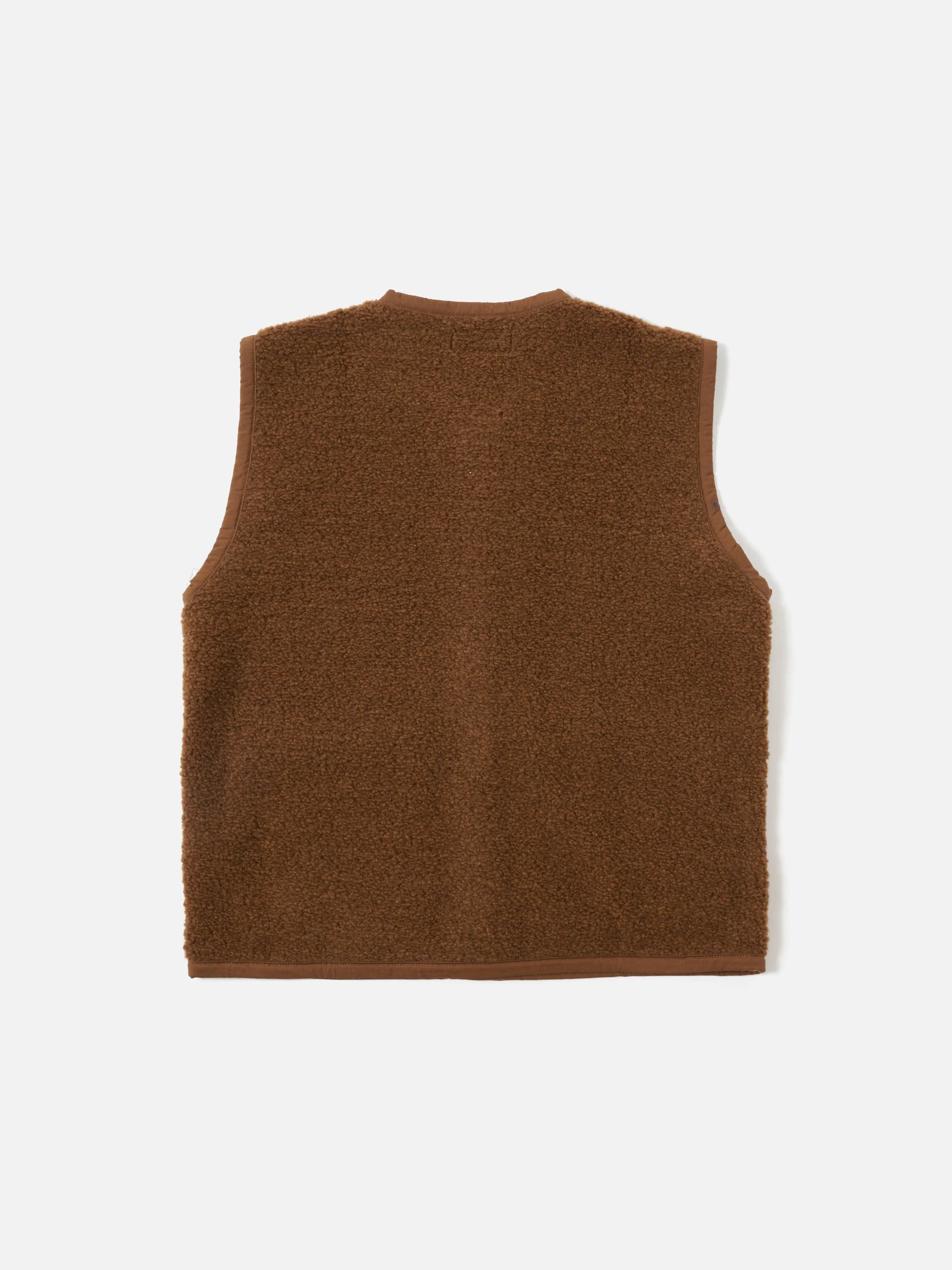 Brown Alvar Fleece Lancaster Gilet - Image 4