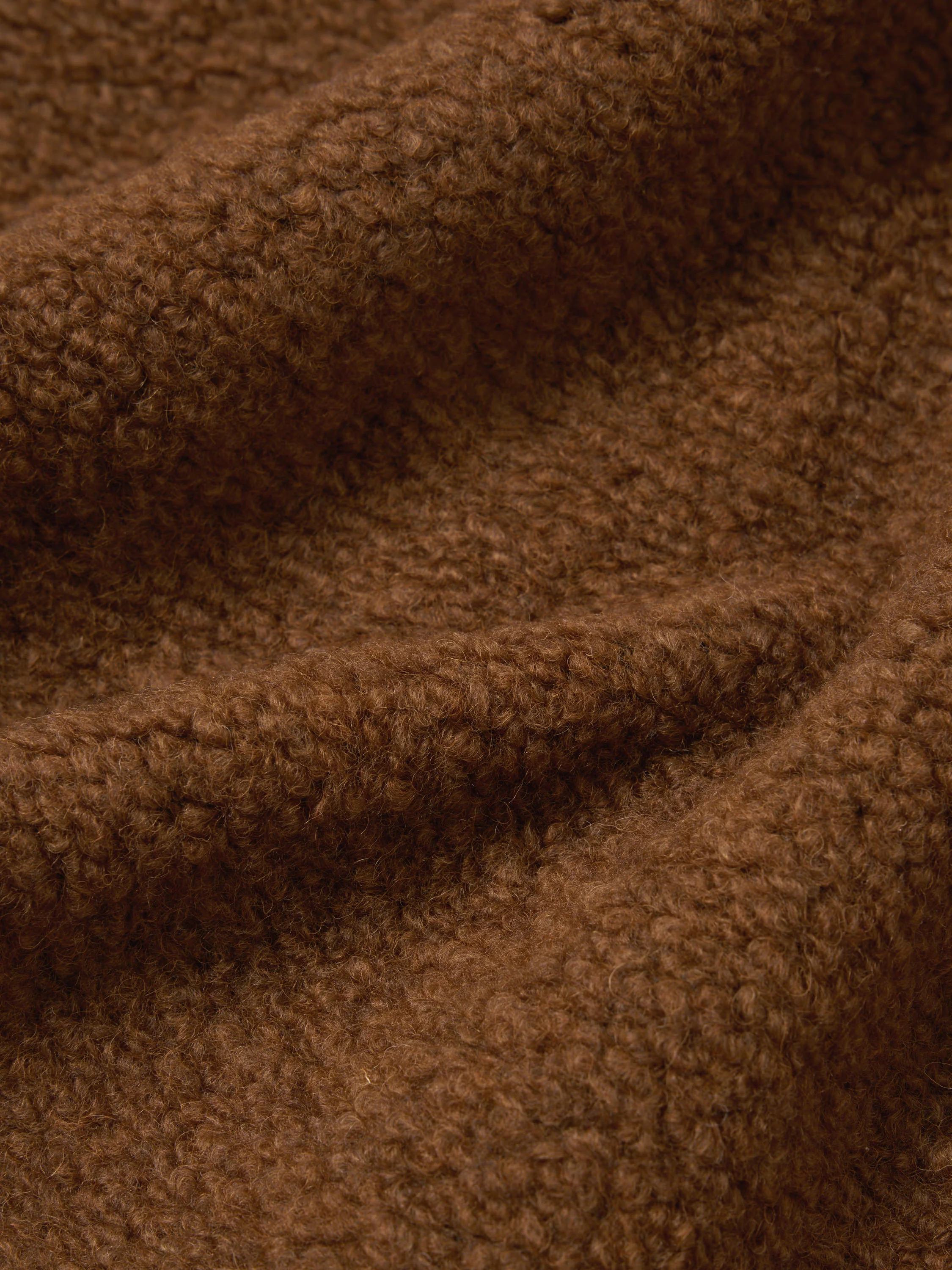 Brown Alvar Fleece Lancaster Jacket - Image 4