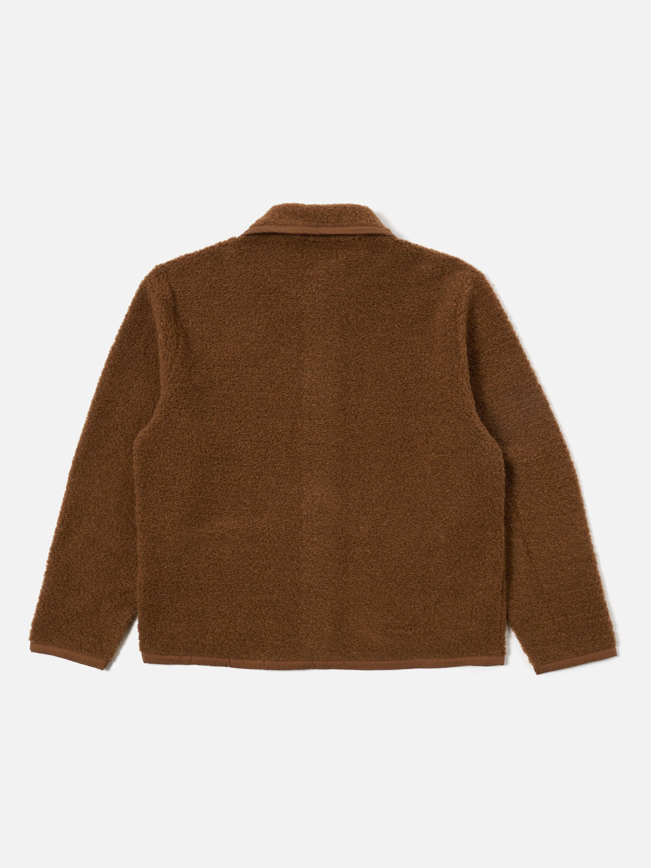 Brown Alvar Fleece Lancaster Jacket - Image 5