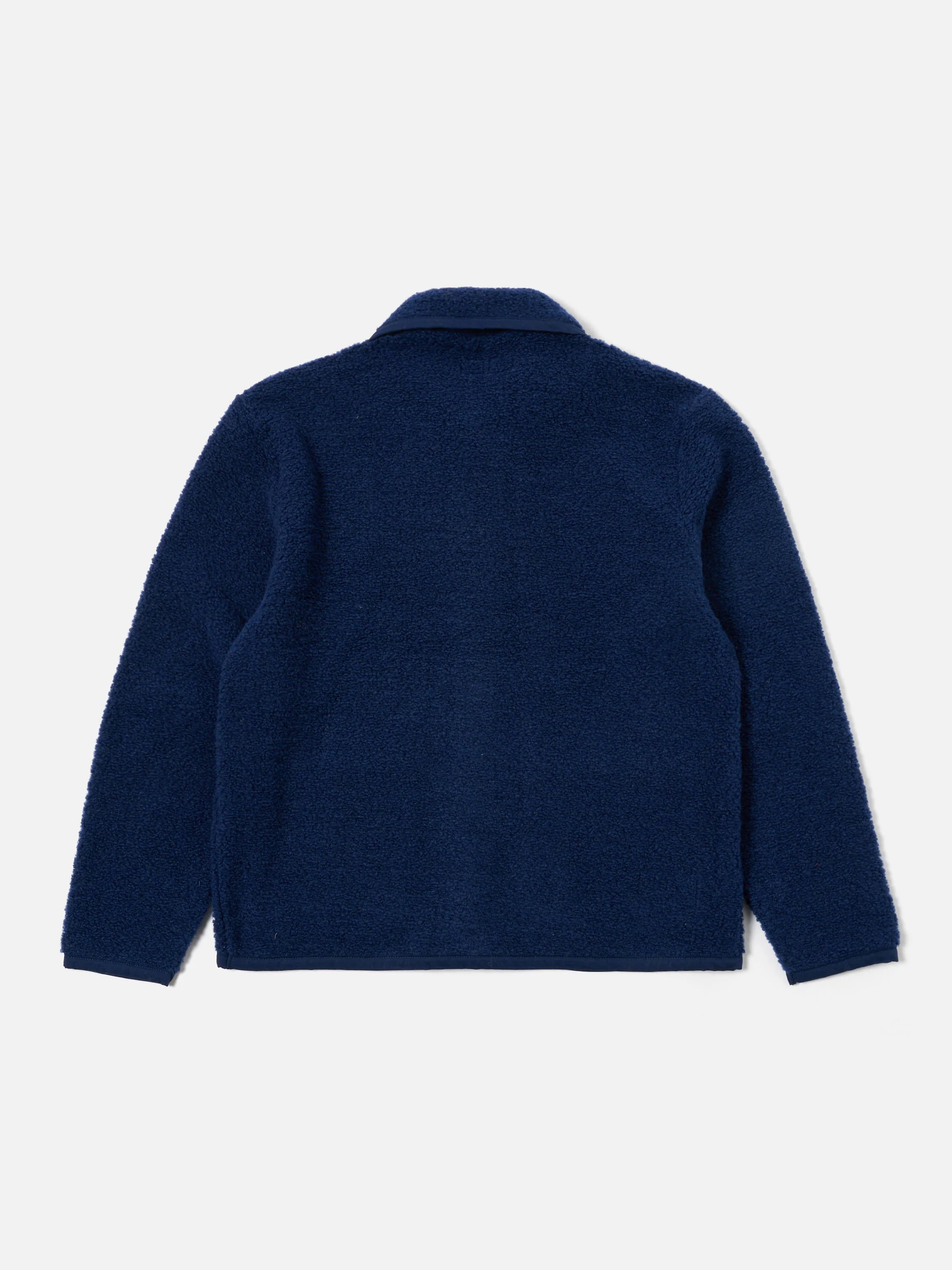 Navy Alvar Fleece Lancaster Jacket - Image 4