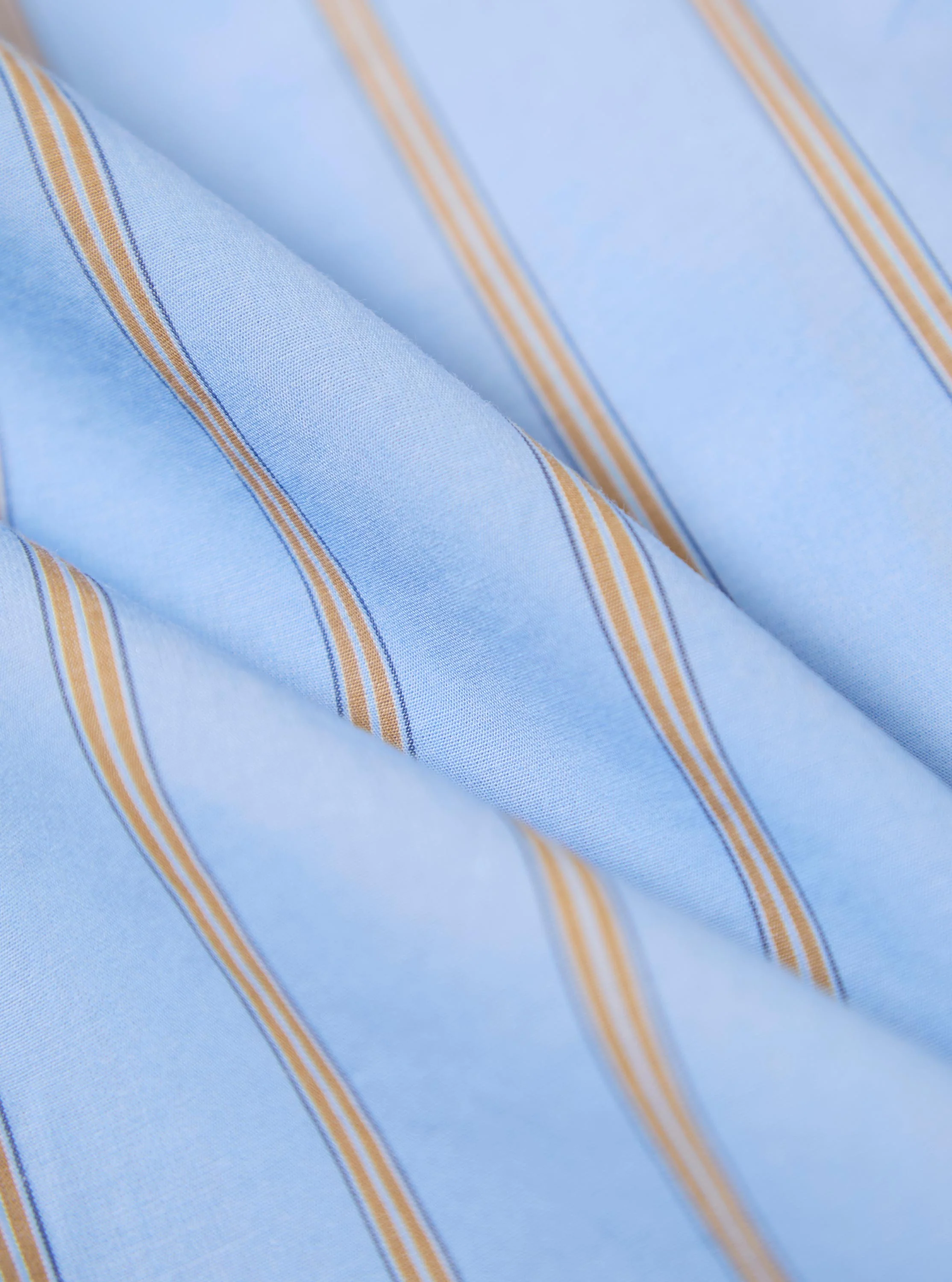 Blue Pop Stripe Four Lazy Day Shirt - Image 3