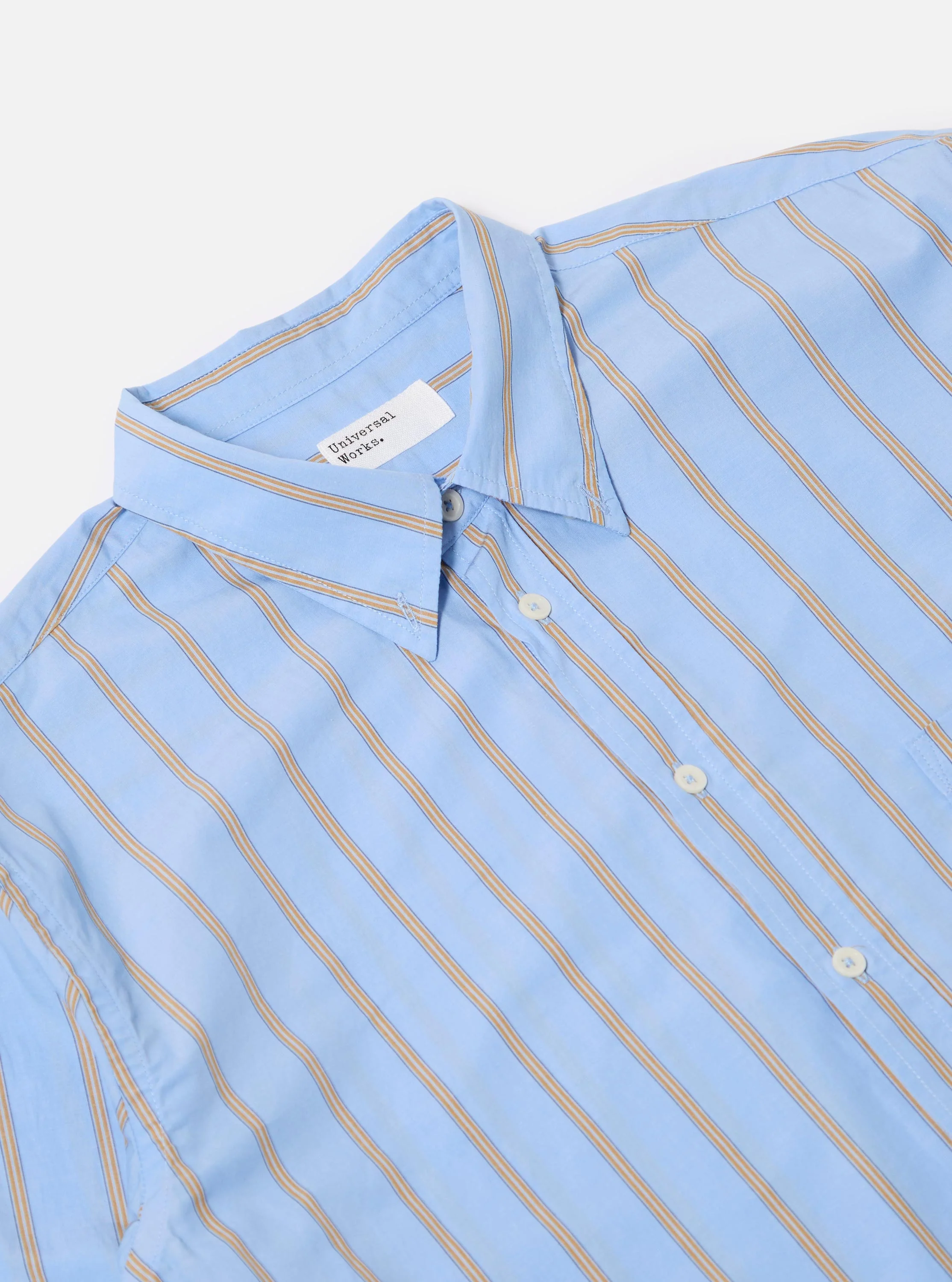Blue Pop Stripe Four Lazy Day Shirt - Image 5