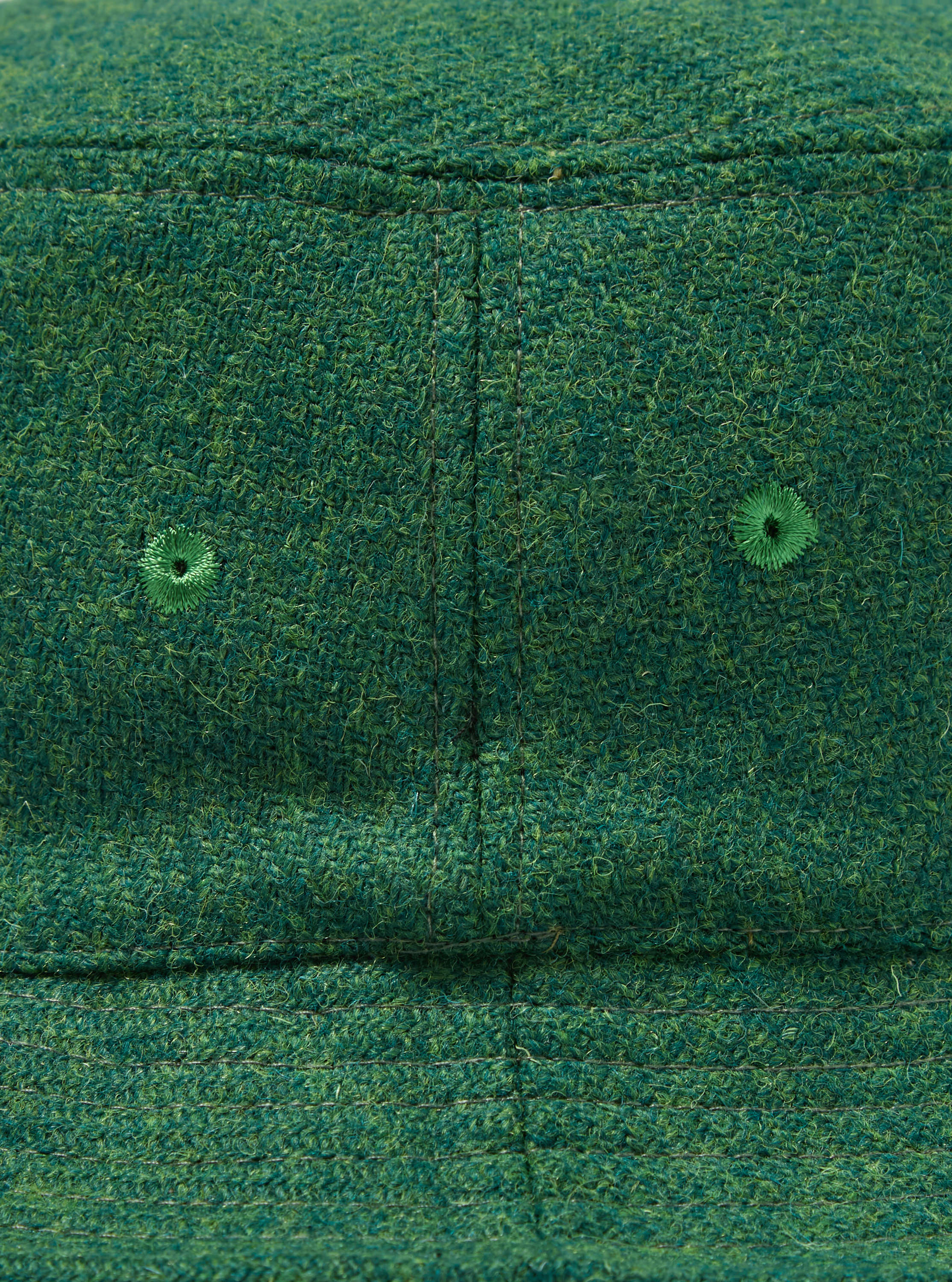 Green Harris Tweed Lewis Hat - Image 4