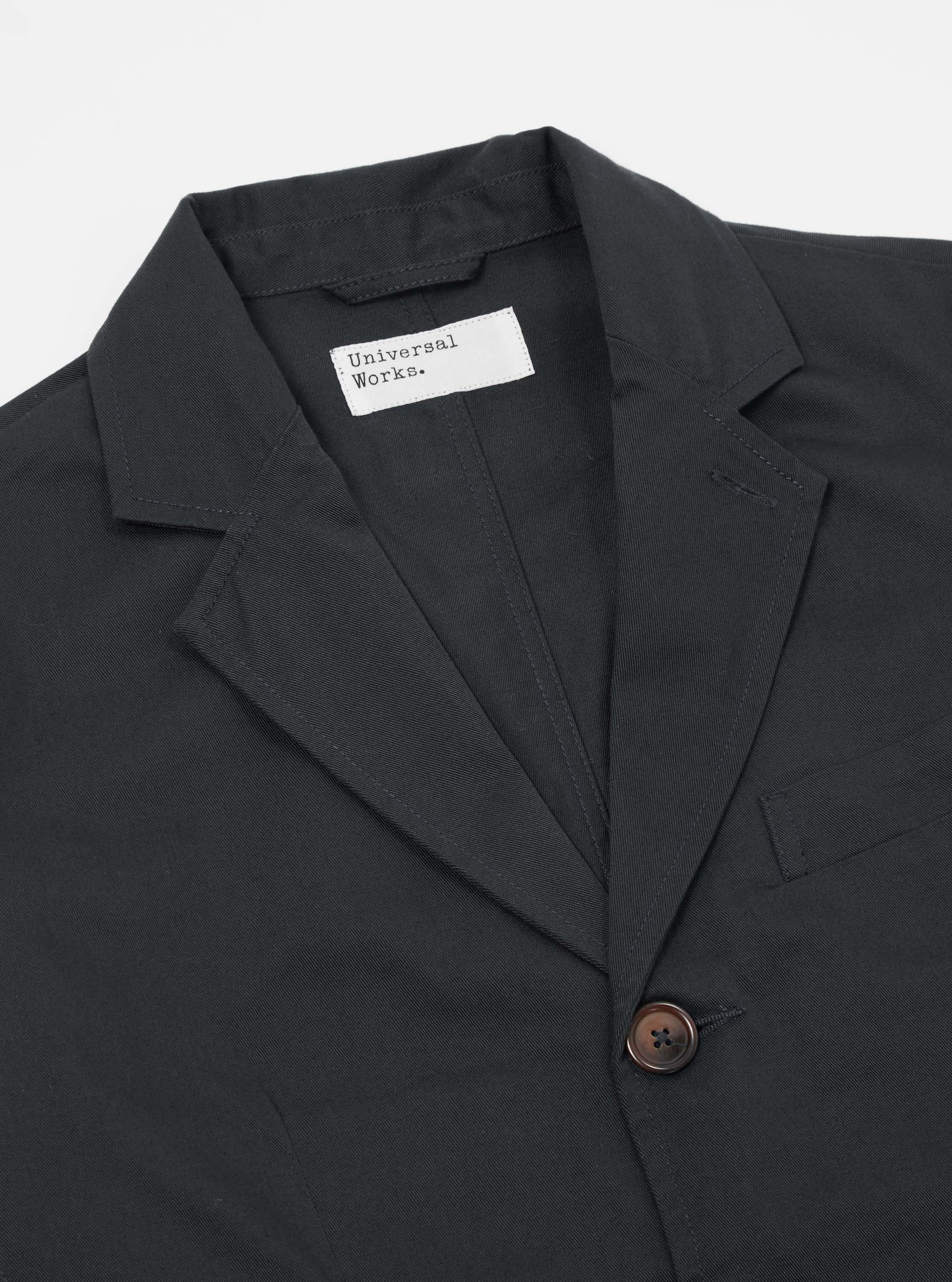 Black Twill London Jacket - Image 4