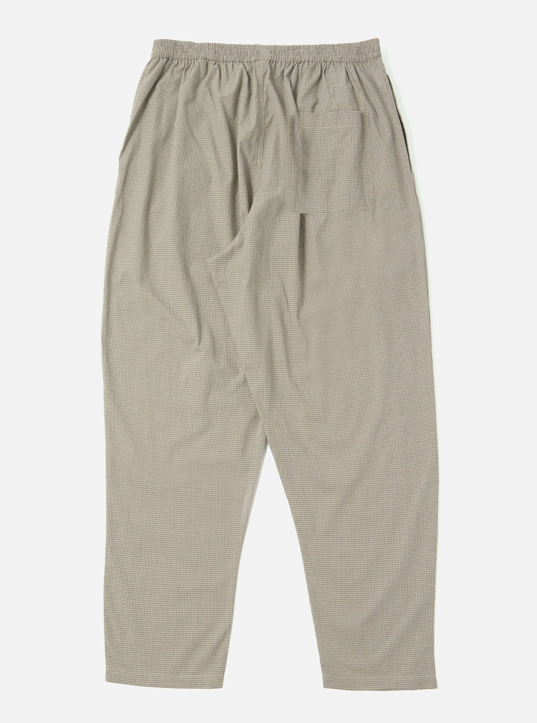 Green Tiny Check Long Pyjama Set - Image 10