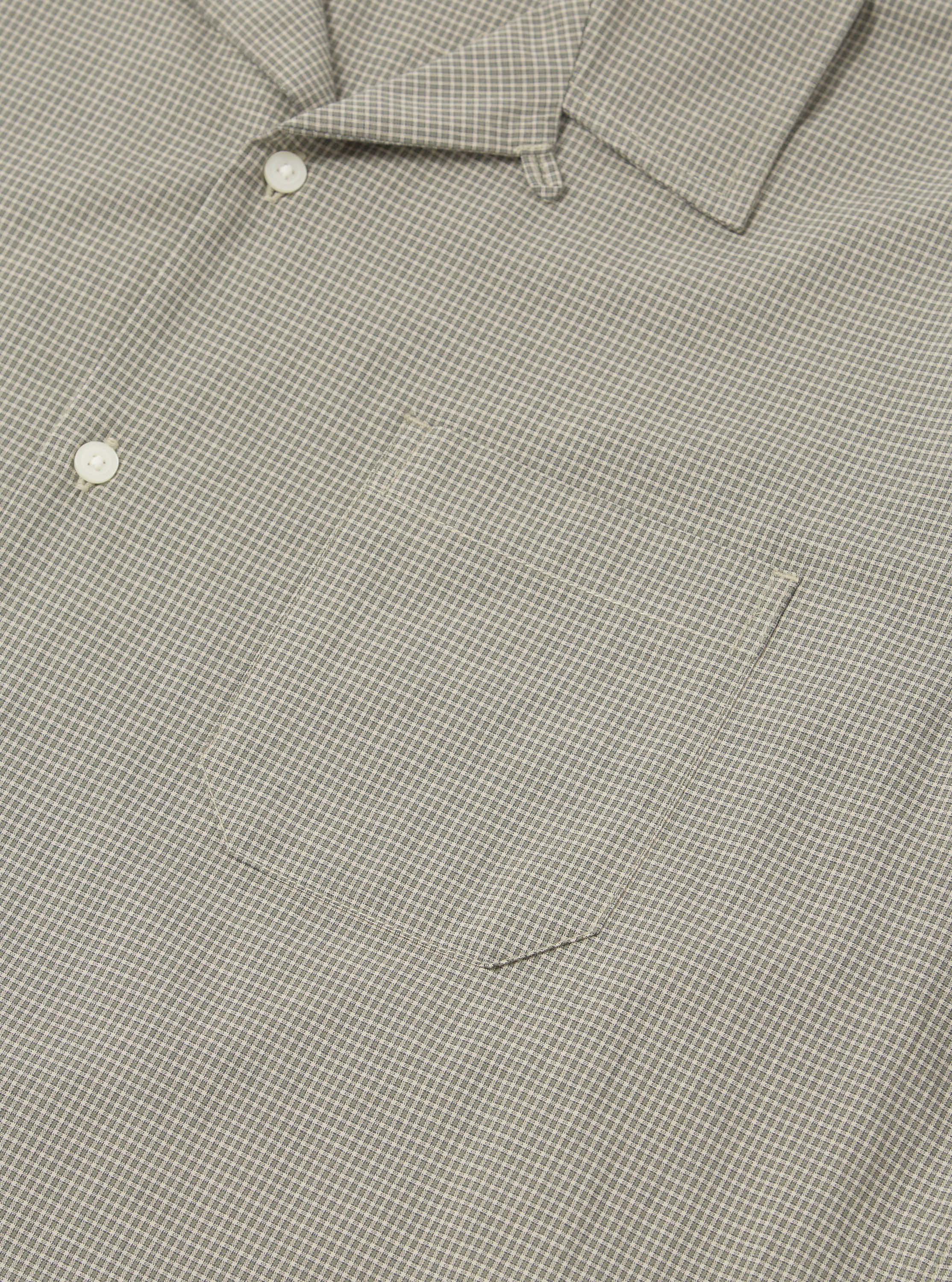 Green Tiny Check Long Pyjama Set - Image 6