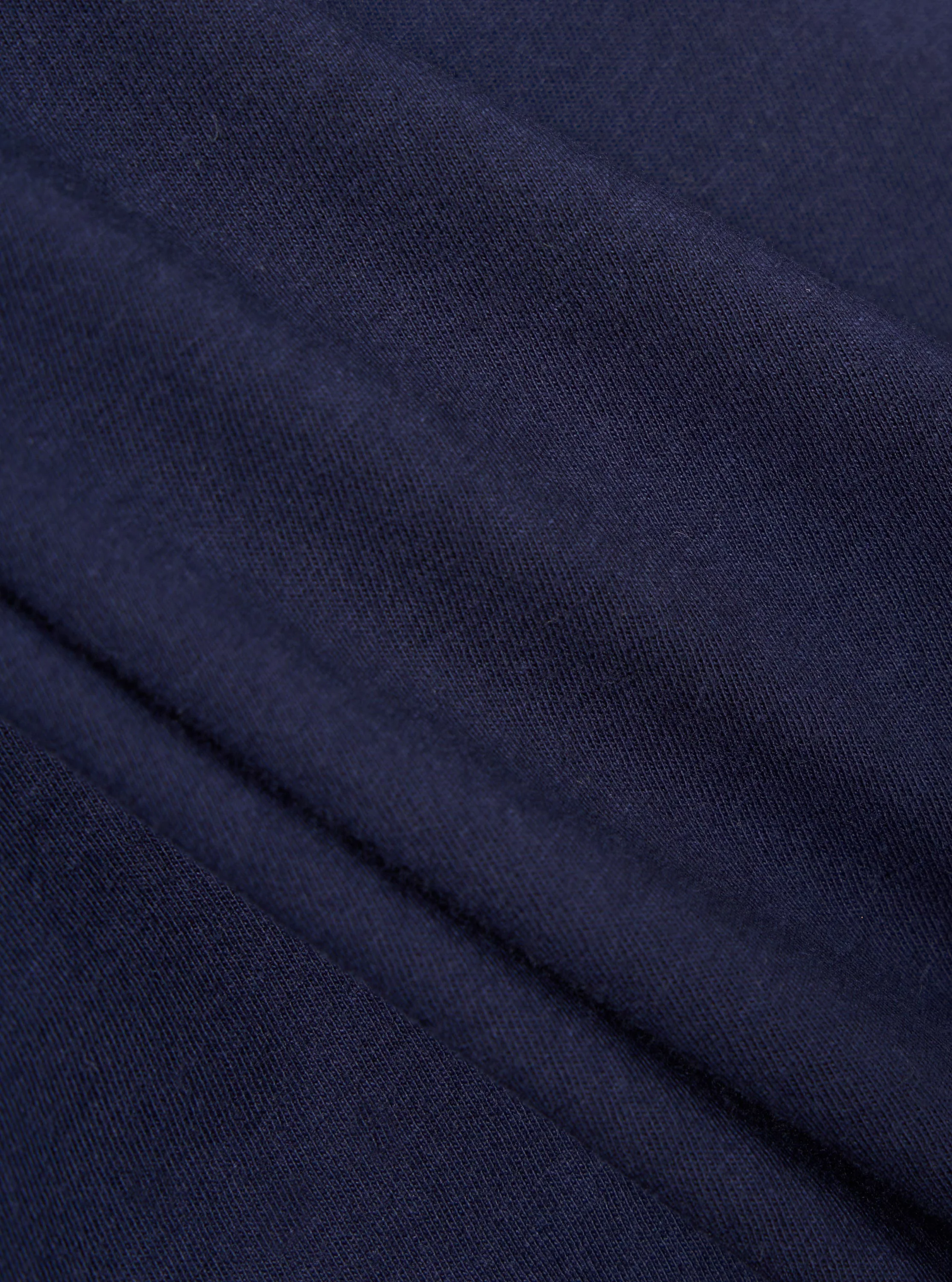 Paraboot x Universal Works Navy Single Jersey Long Sleeve Tee - Image 4