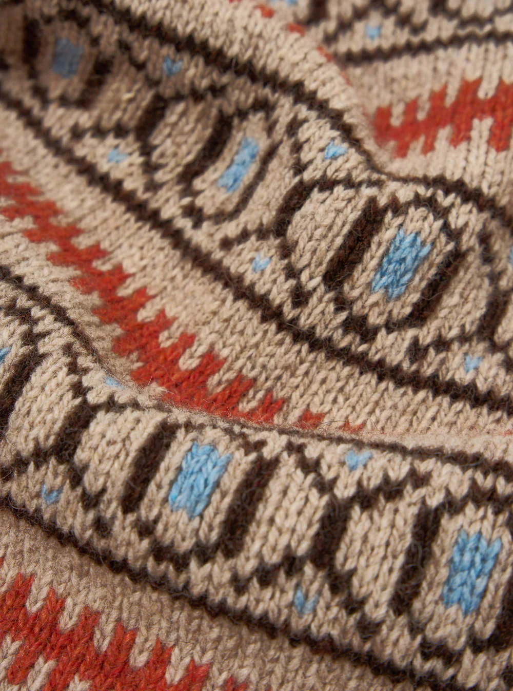 Oatmeal Eco Wool Loose Pocket Crew - Image 3