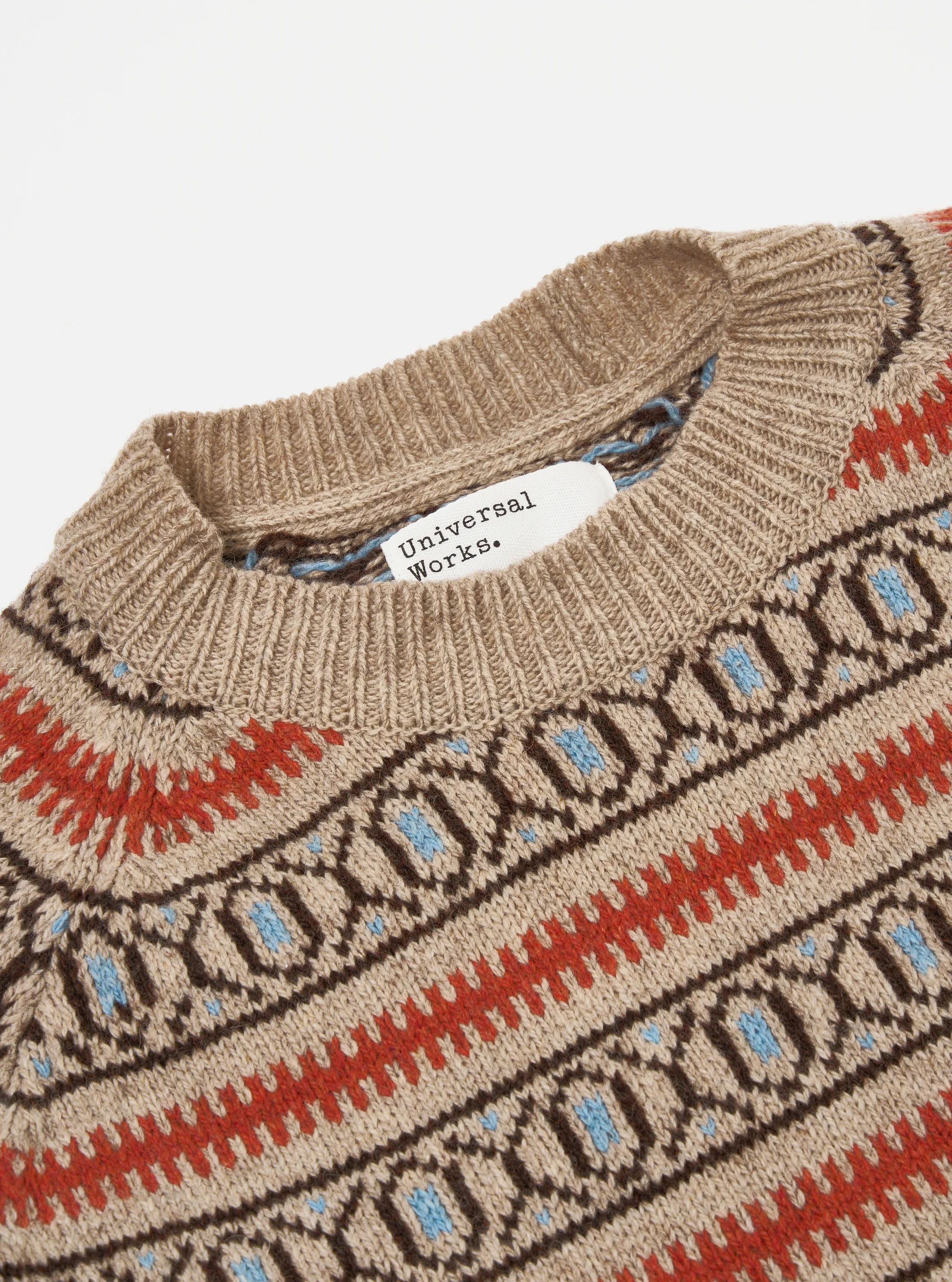 Oatmeal Eco Wool Loose Pocket Crew - Image 4