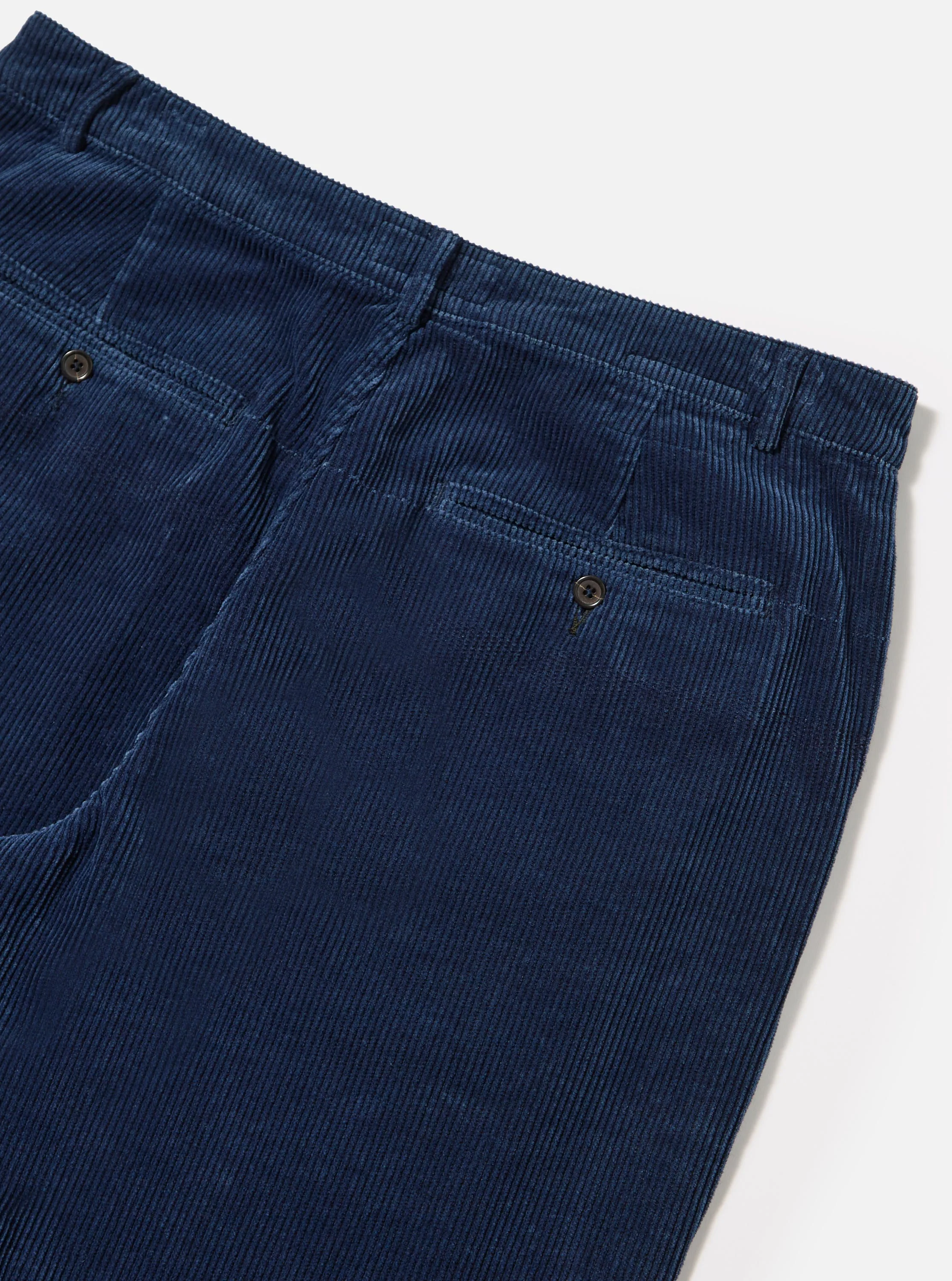 Indigo Recycled Cord Military Chino - Image 7