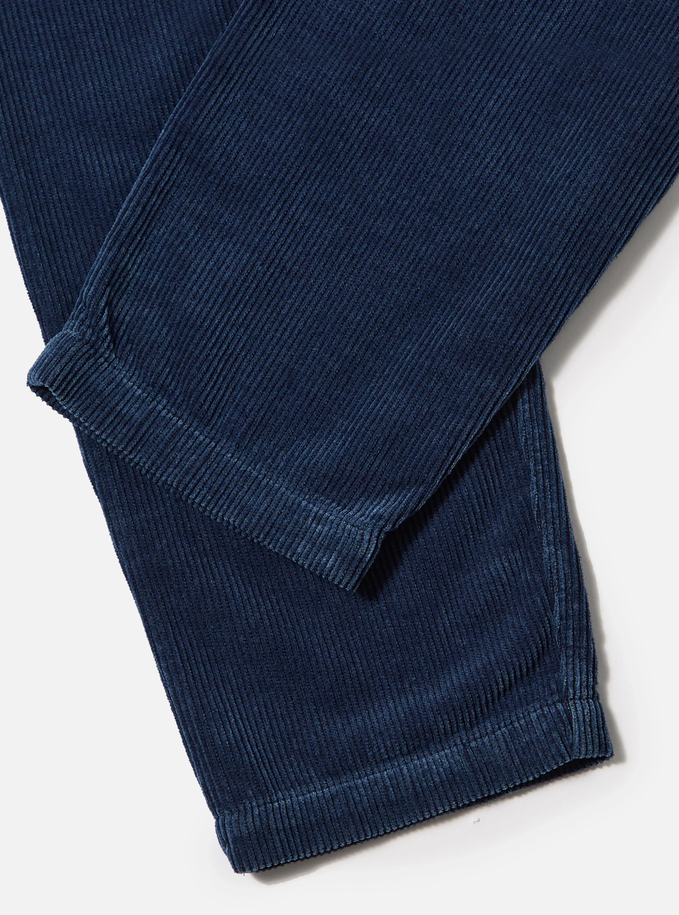 Indigo Recycled Cord Military Chino - Image 8